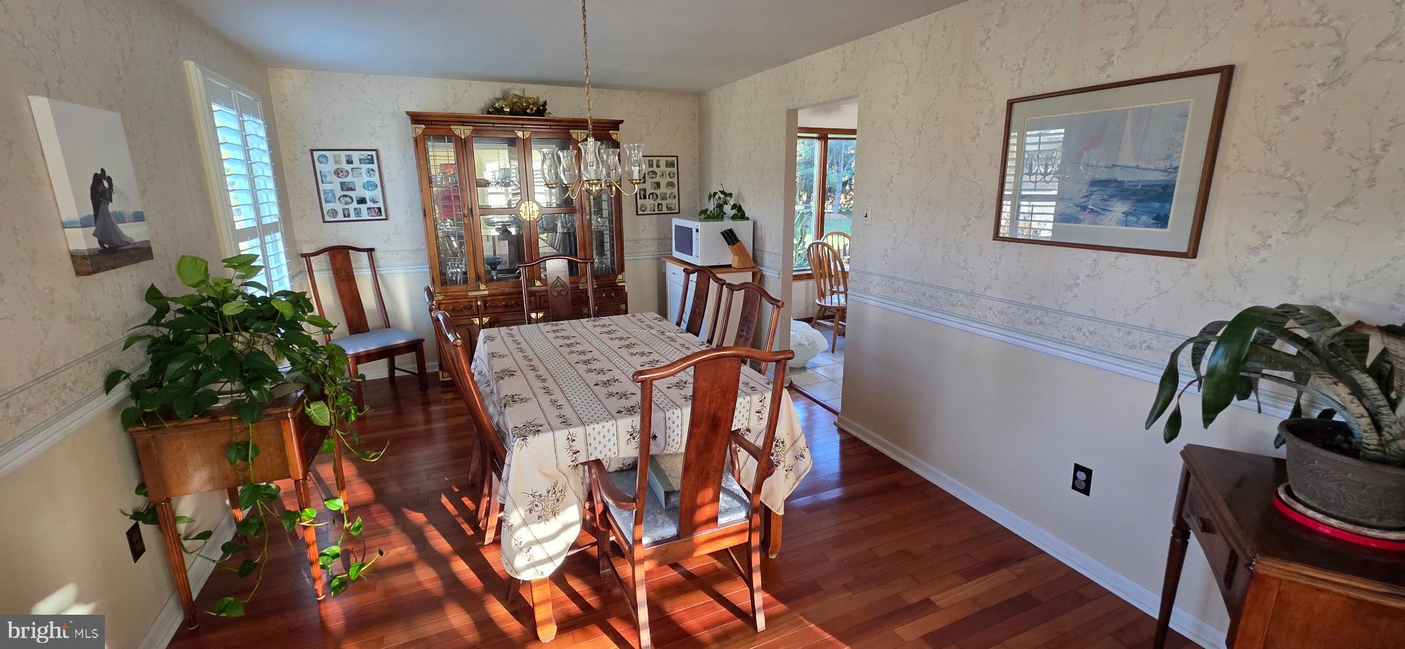 249 Twining Ford Road Richboro, PA 18954 - Photo 26 of 69 Dining Room with Hardwood and Plantation Shutters