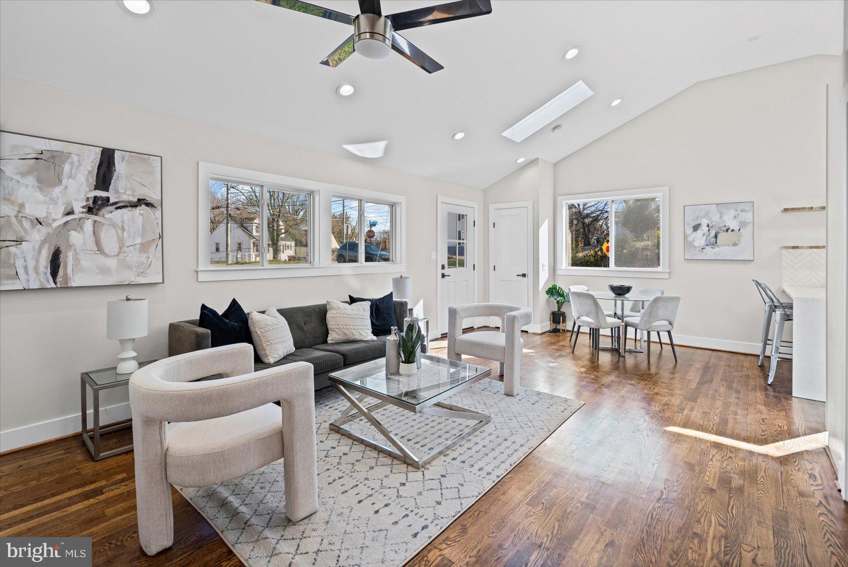 605 Elfin Avenue Capitol Heights, MD 20743 - Photo 15 of 42 a living room with furniture and wooden floor