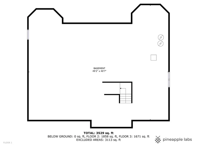 a picture of a wall with a picture