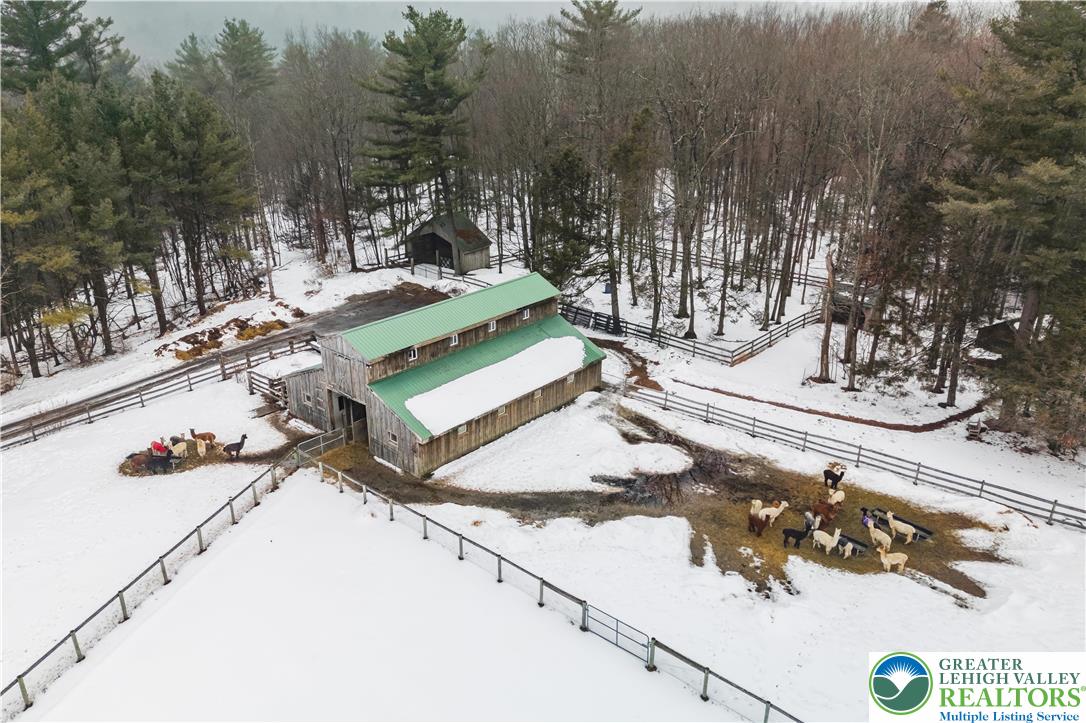 216 Merwinsburg Road Effort, PA 18330 - Photo 48 of 50 a view of a yard with snow on side of road