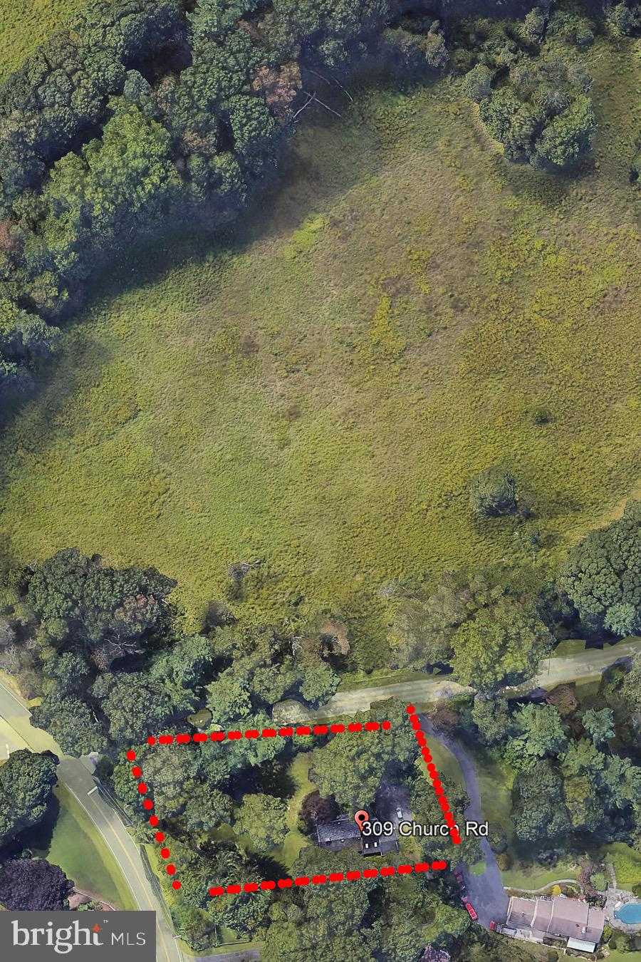 309 Church Road Devon, PA 19333 - Photo 47 of 48 Plot with conservancy land across the road