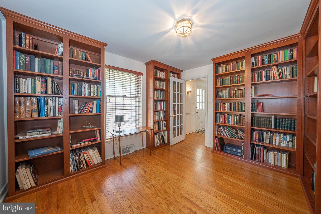 309 Church Road Devon, PA 19333 - Photo 5 of 48 Library - glass door entry