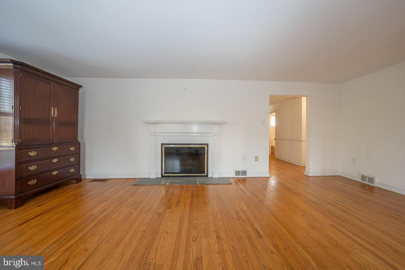 309 Church Road Devon, PA 19333 - Photo 7 of 48 Living Room with Fireplace