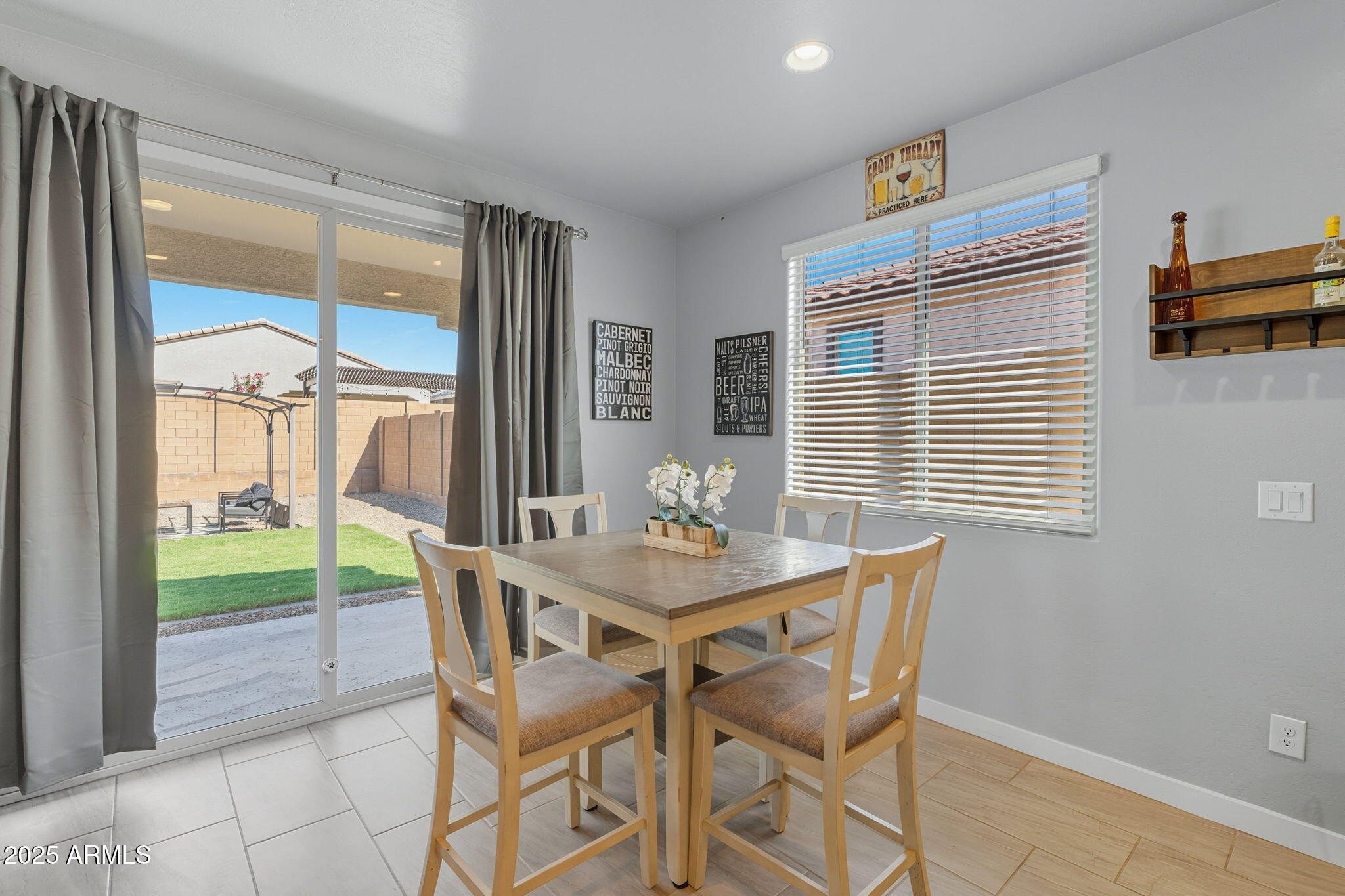 12404 East Soloman Road Gold Canyon, AZ 85118 - Photo 11 of 47 a view of a dining room with furniture window and outside view