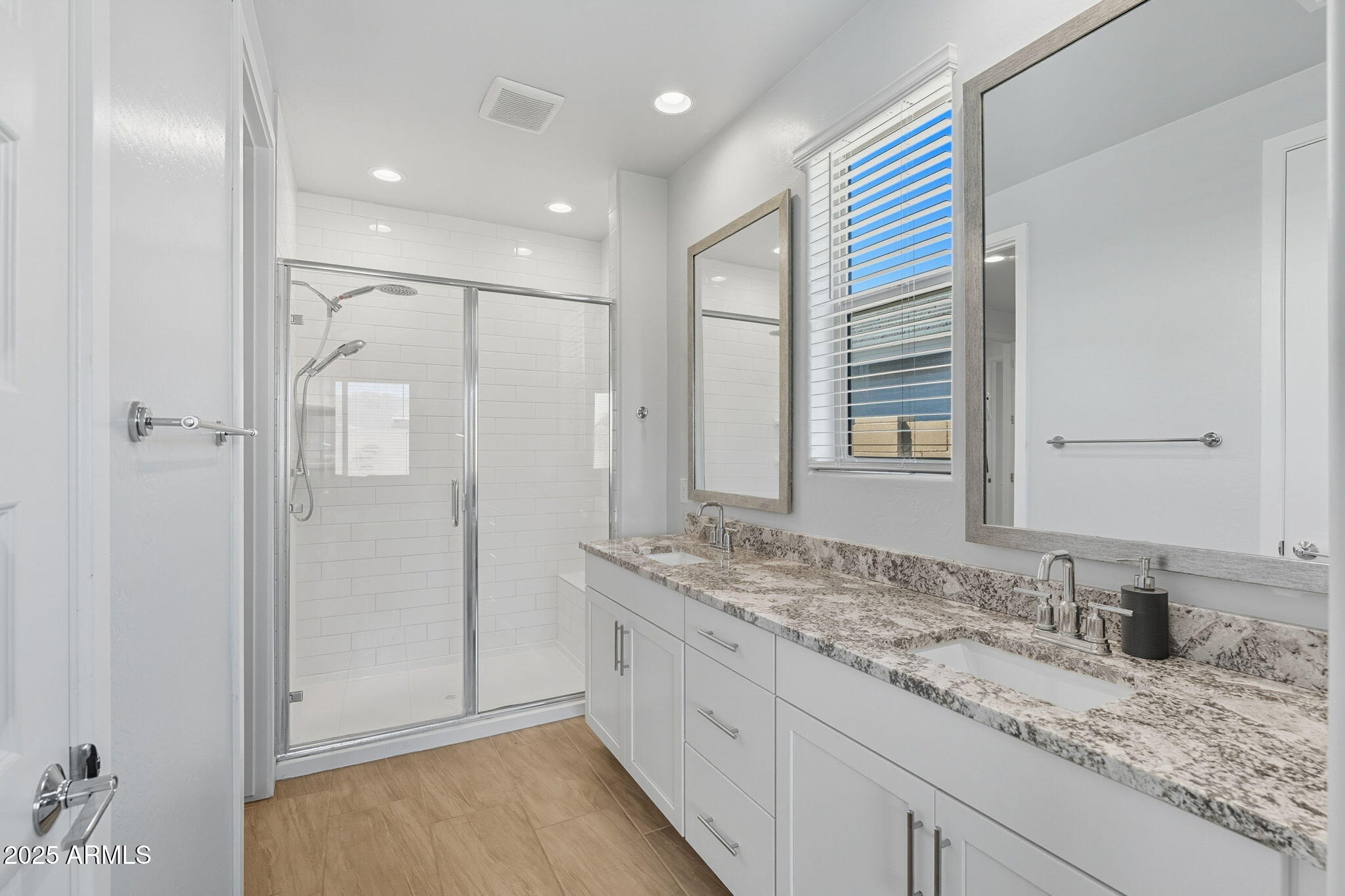 12404 East Soloman Road Gold Canyon, AZ 85118 - Photo 22 of 47 a bathroom with a granite countertop sink and a mirror