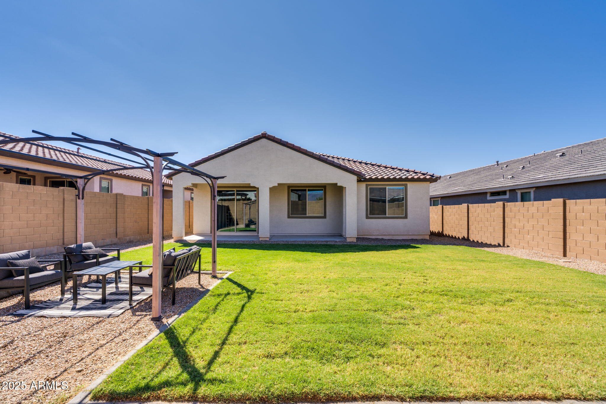 12404 East Soloman Road Gold Canyon, AZ 85118 - Photo 33 of 47 a view of house with swimming pool outdoor seating area