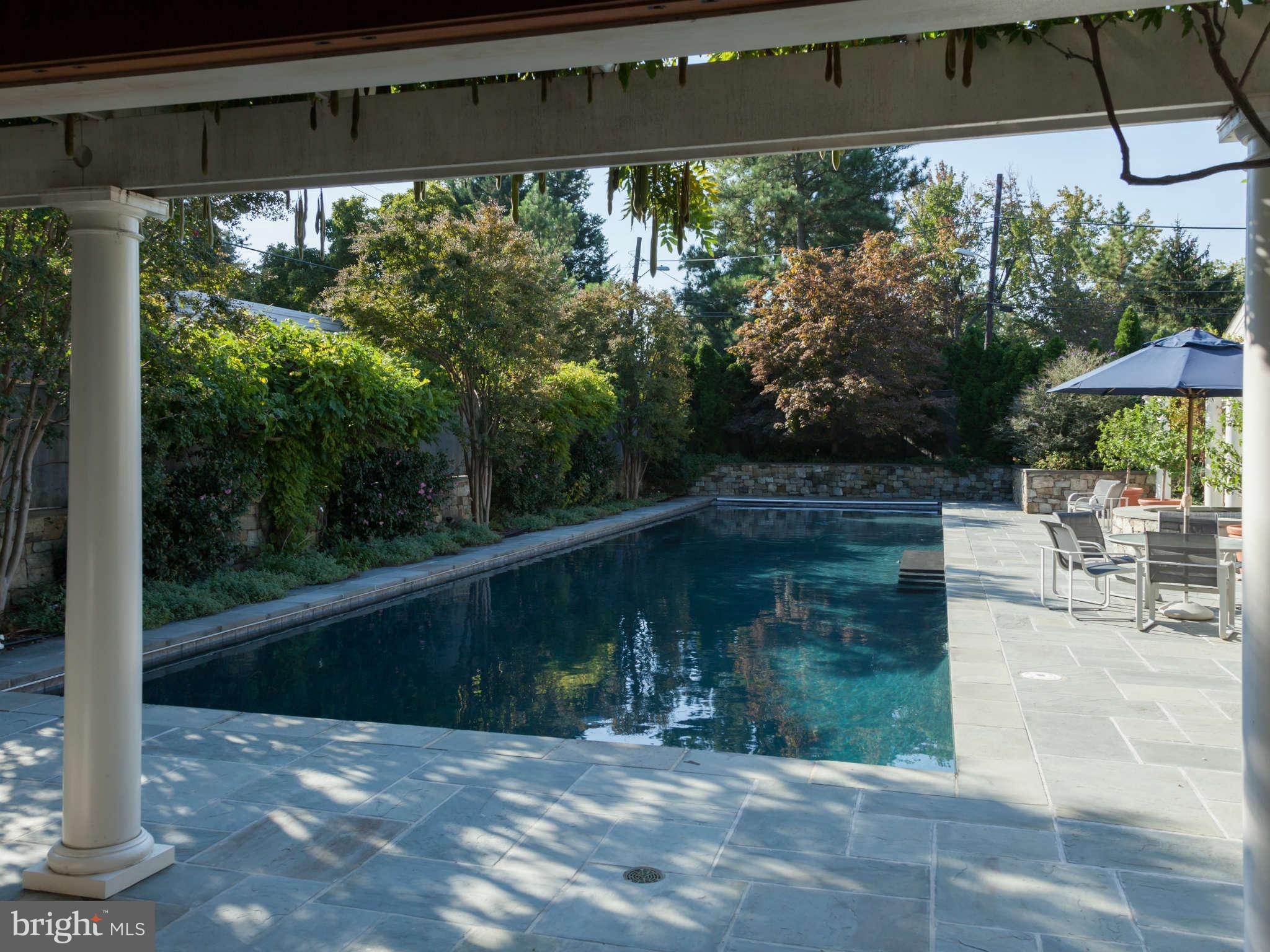 3836 Woodley Road Northwest Washington, DC 20016 - Photo 26 of 30 Pool from Cabana