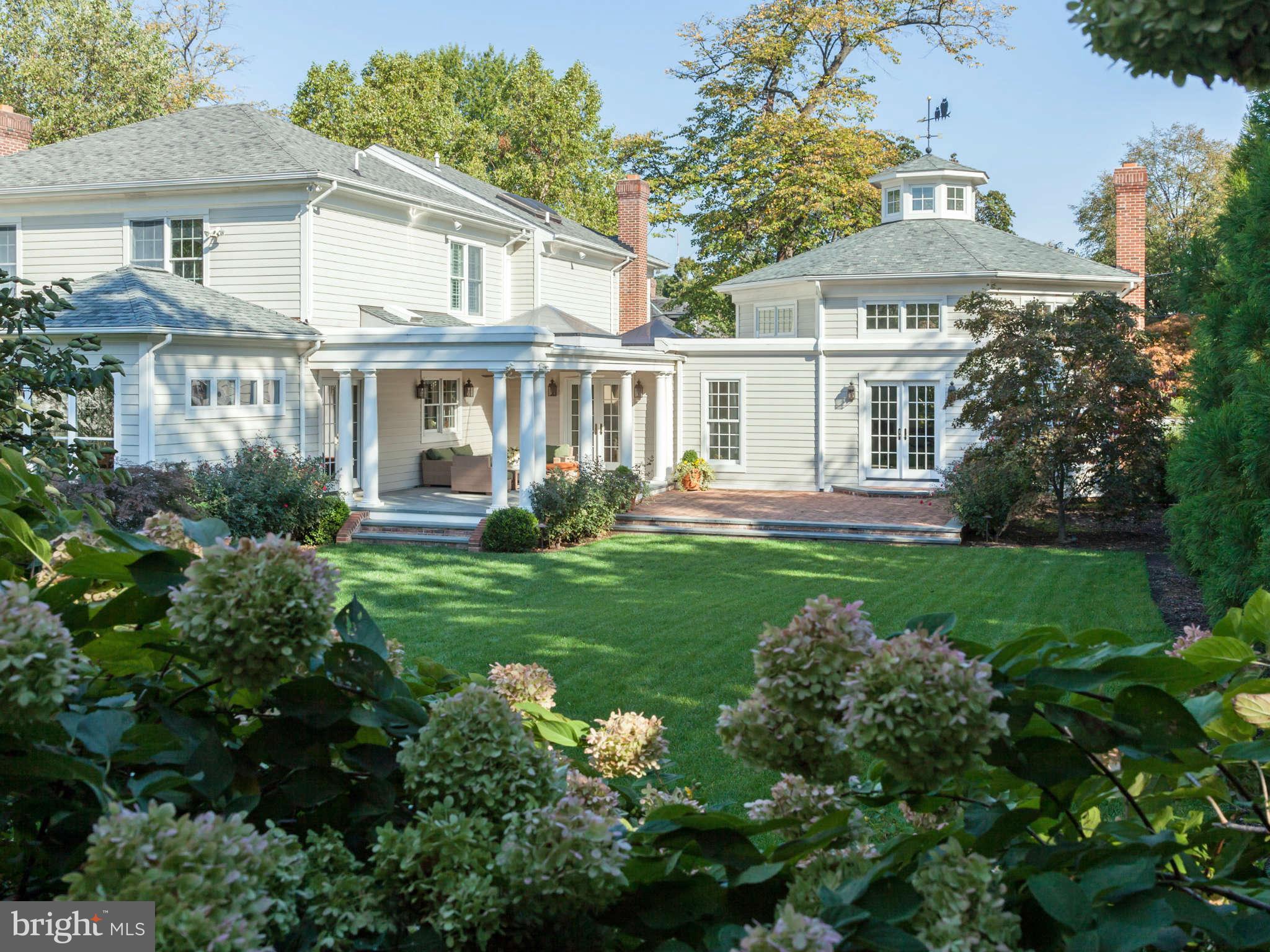 3836 Woodley Road Northwest Washington, DC 20016 - Photo 29 of 30 Rear Exterior with Terraces