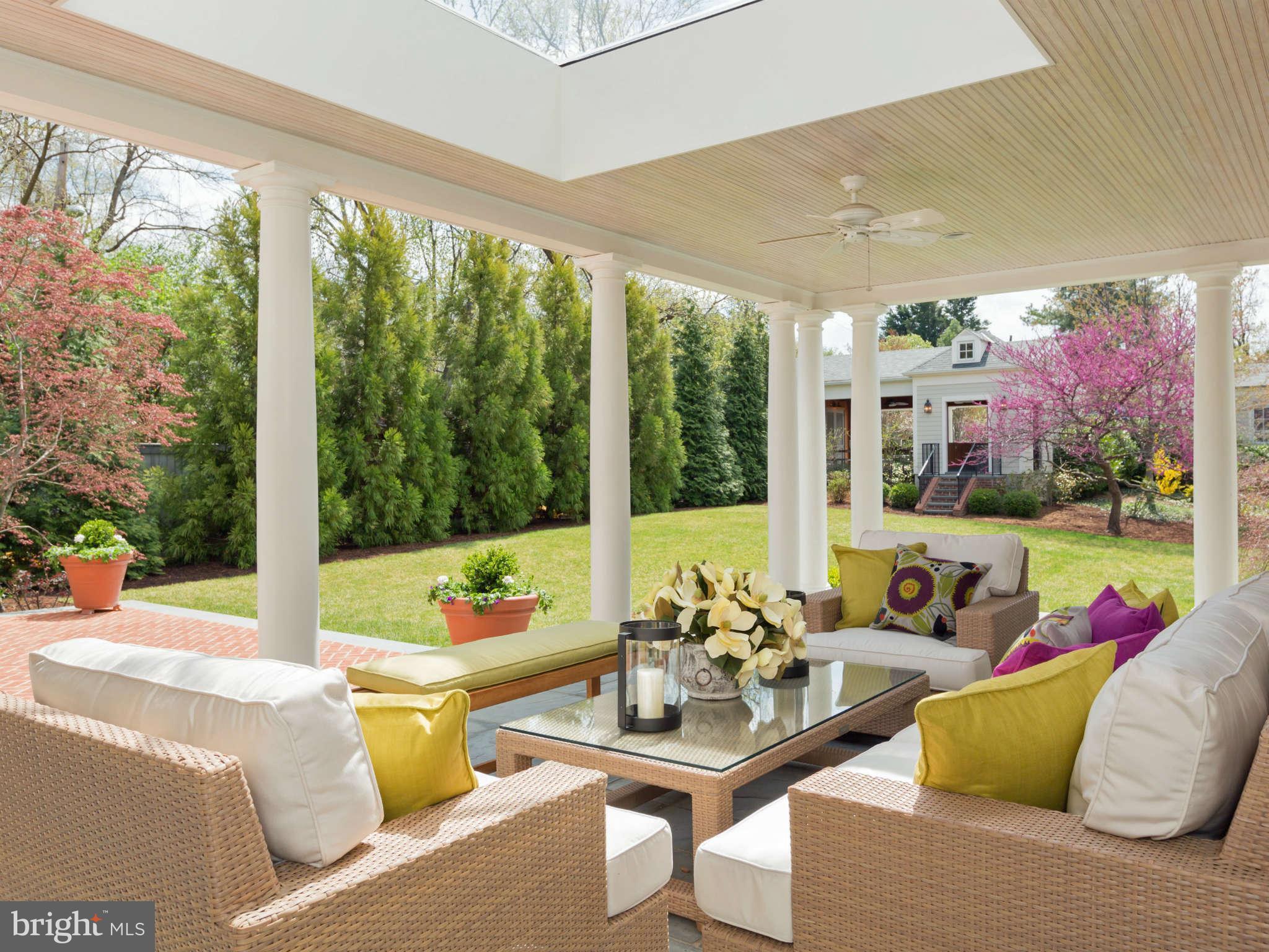 3836 Woodley Road Northwest Washington, DC 20016 - Photo 5 of 30 Covered Terrace