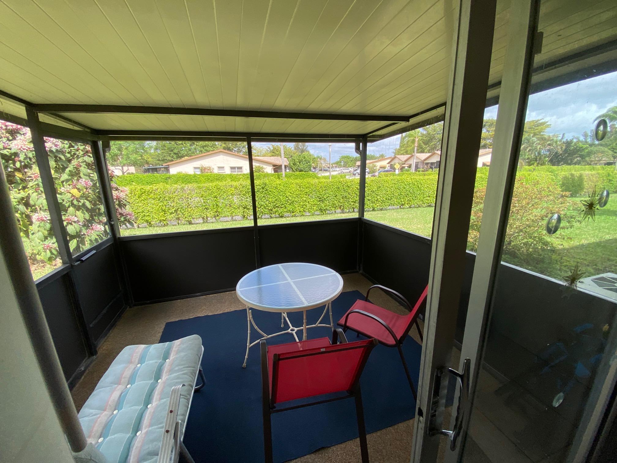 5779 Doris Court Delray Beach, FL 33484 - Photo 21 of 37 Back patio