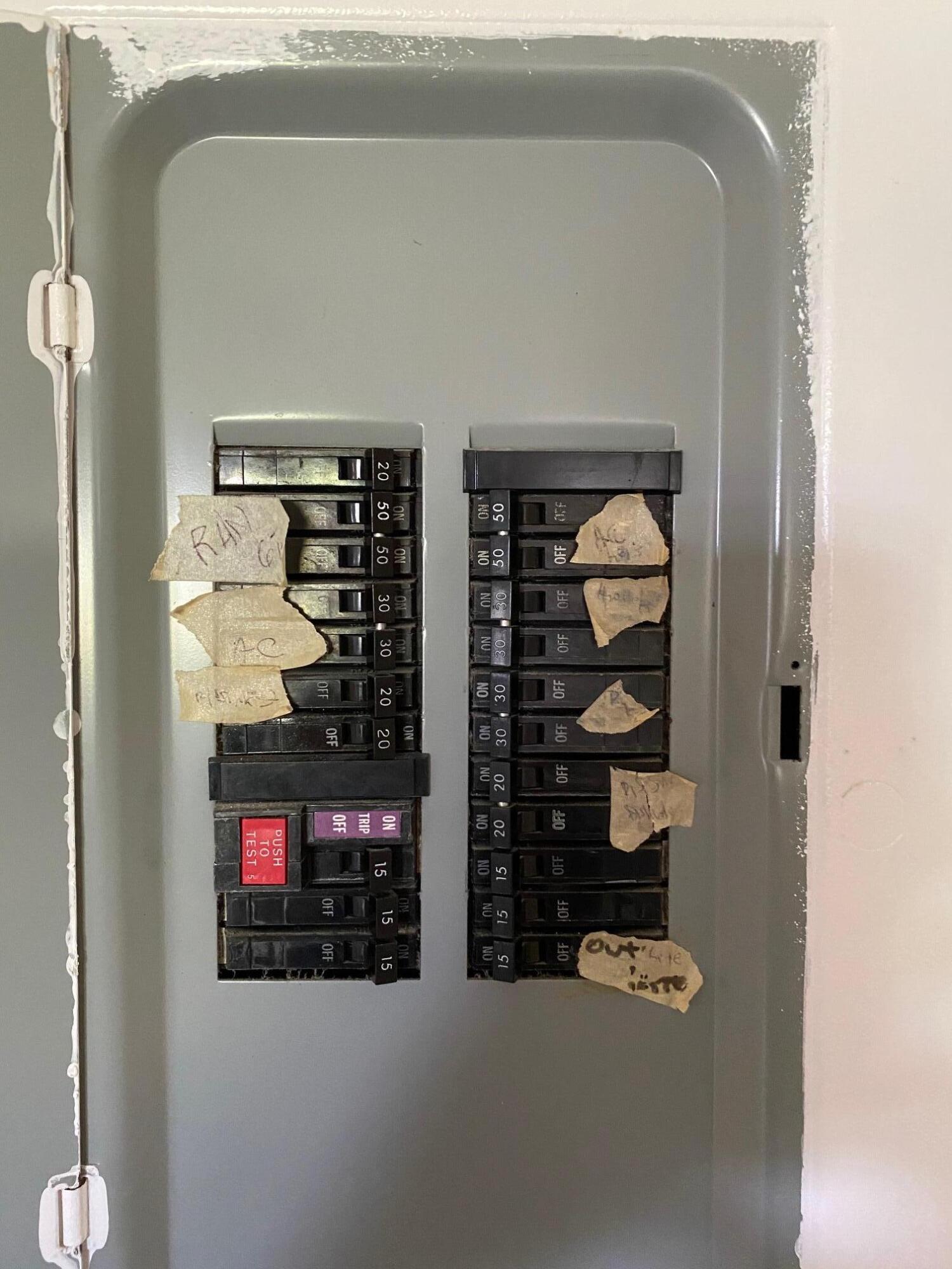 5779 Doris Court Delray Beach, FL 33484 - Photo 36 of 37 electric box