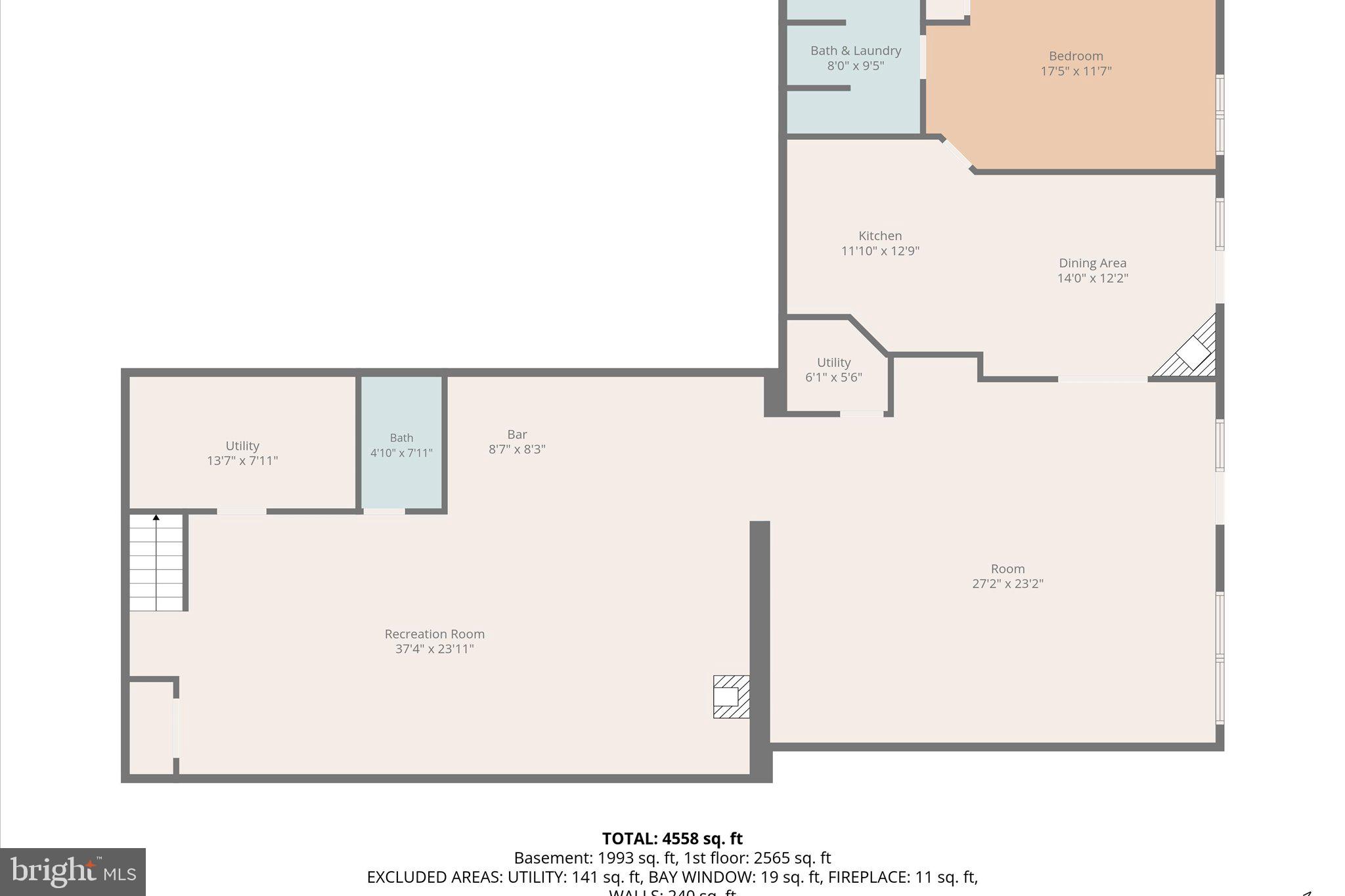 3800 Mountain Road Haymarket, VA 20169 - Photo 73 of 73 Floor Plan Lower Level.