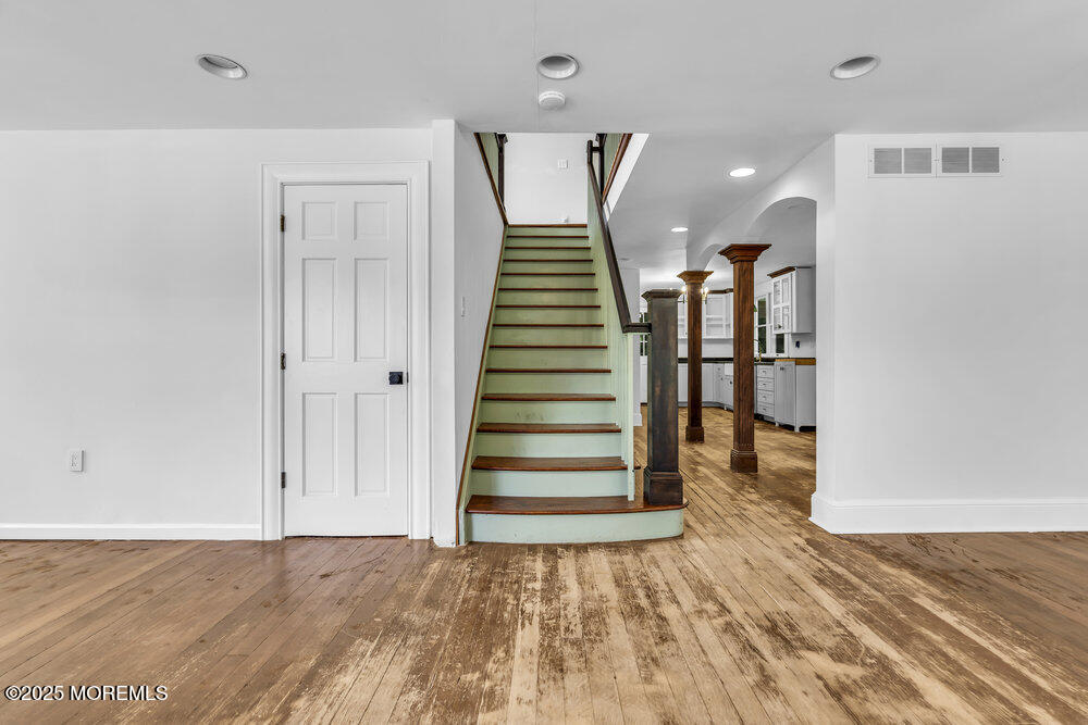 4 Oneida Avenue Atlantic Highlands, NJ 07716 - Photo 33 of 80 a view of entryway and hall with wooden floor