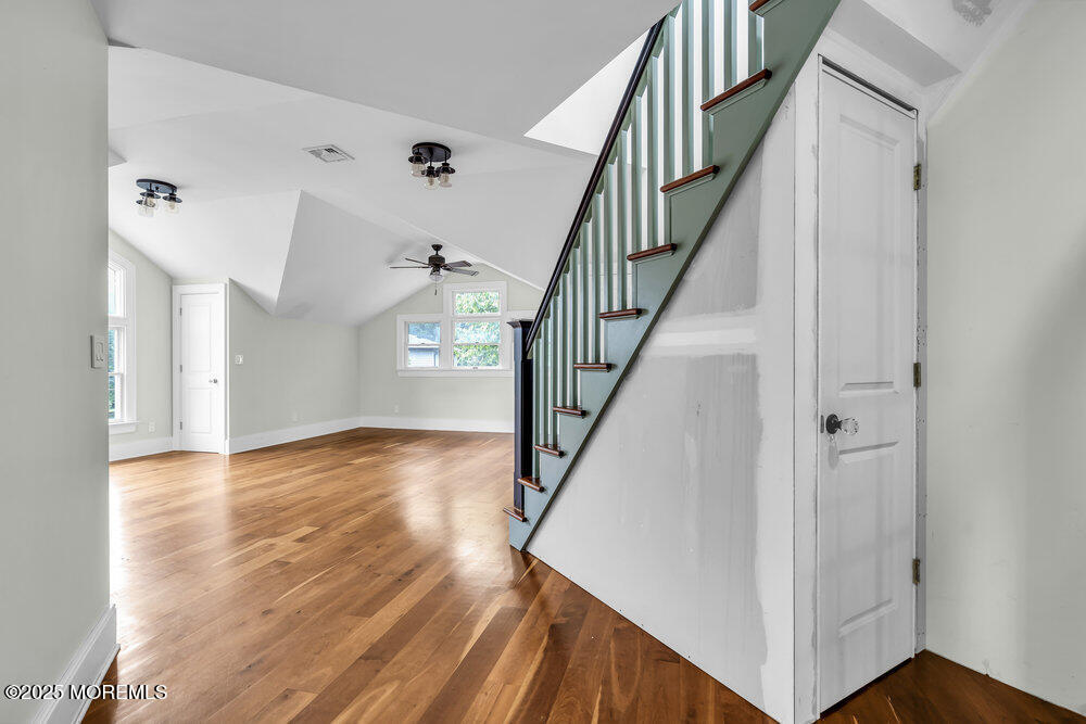 4 Oneida Avenue Atlantic Highlands, NJ 07716 - Photo 47 of 80 a view of staircase with wooden floor and staircase