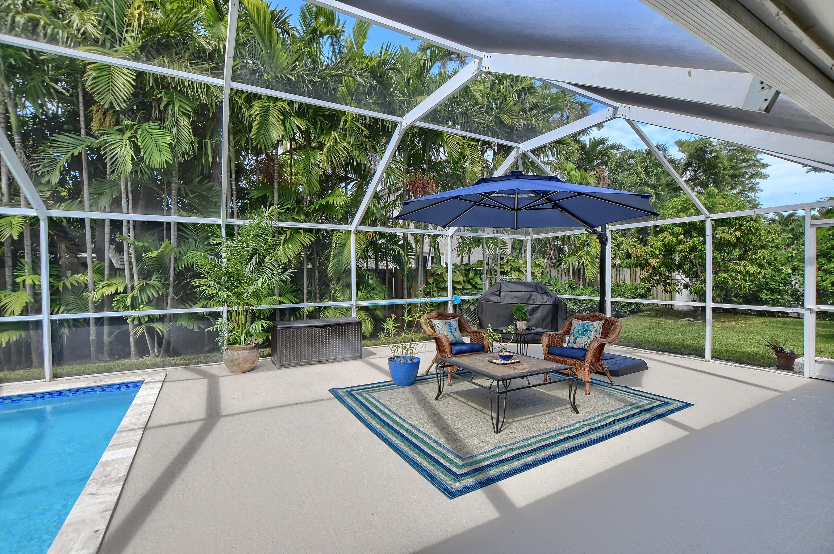 630 Southwest 17th Street Boca Raton, FL 33486 - Photo 44 of 53 Screened patio