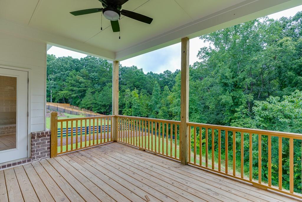 314 Level Creek Road Sugar Hill, GA 30518 - Photo 49 of 62 a view of a balcony with wooden floor