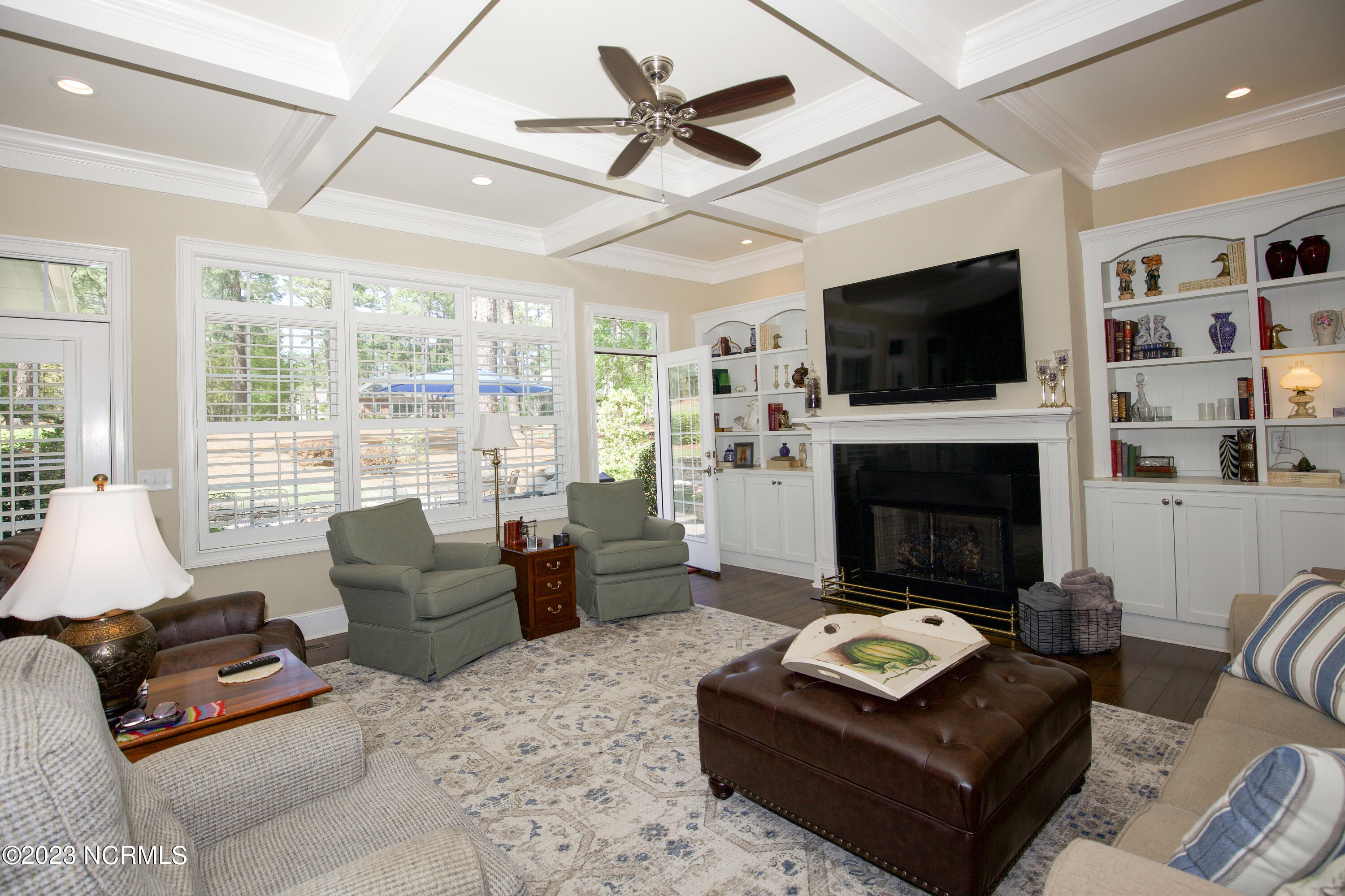 153 National Drive Pinehurst, NC 28374 - Photo 11 of 60 Living Room overlooks golf course