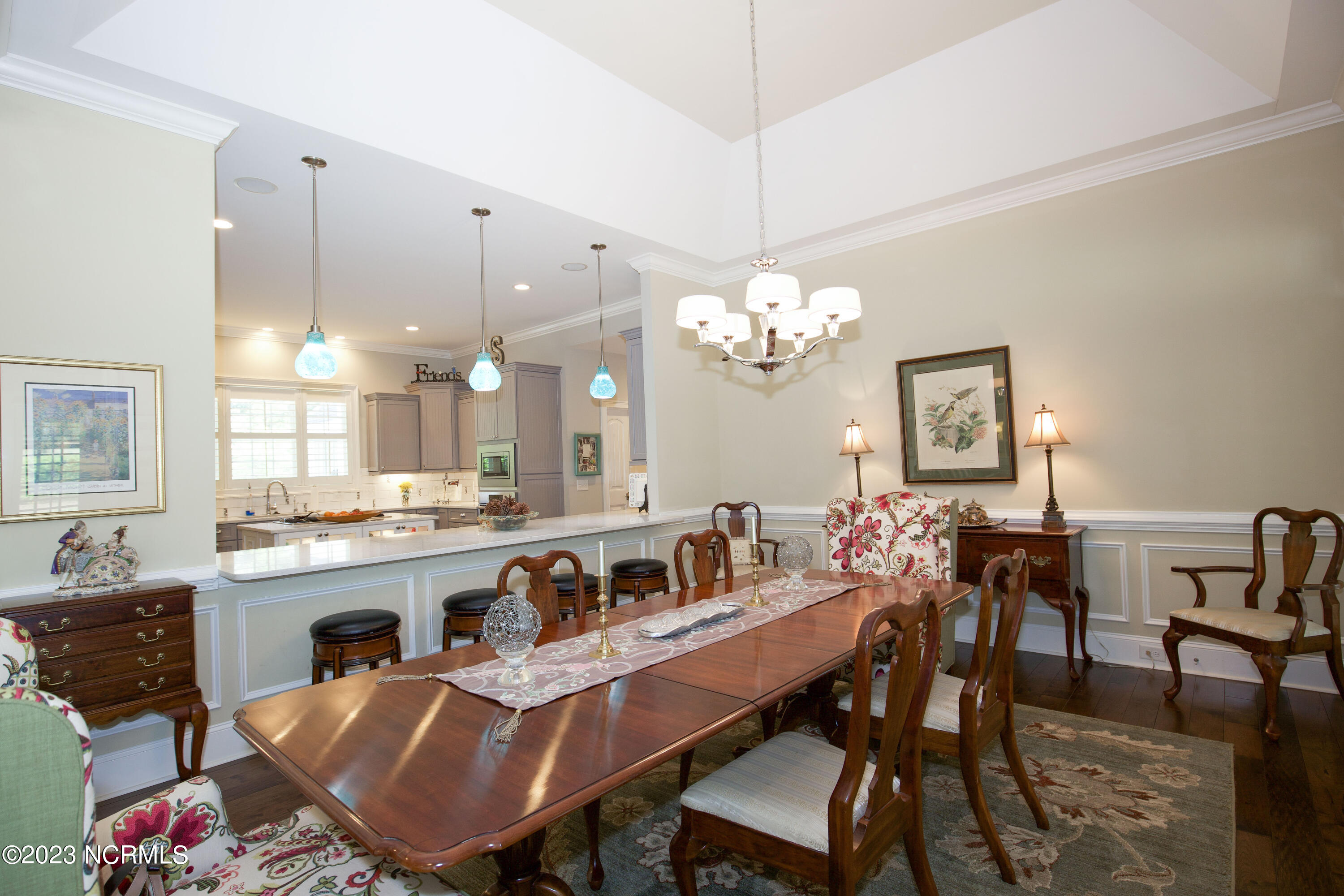 153 National Drive Pinehurst, NC 28374 - Photo 24 of 60 Dining Room accommodates large table and chairs