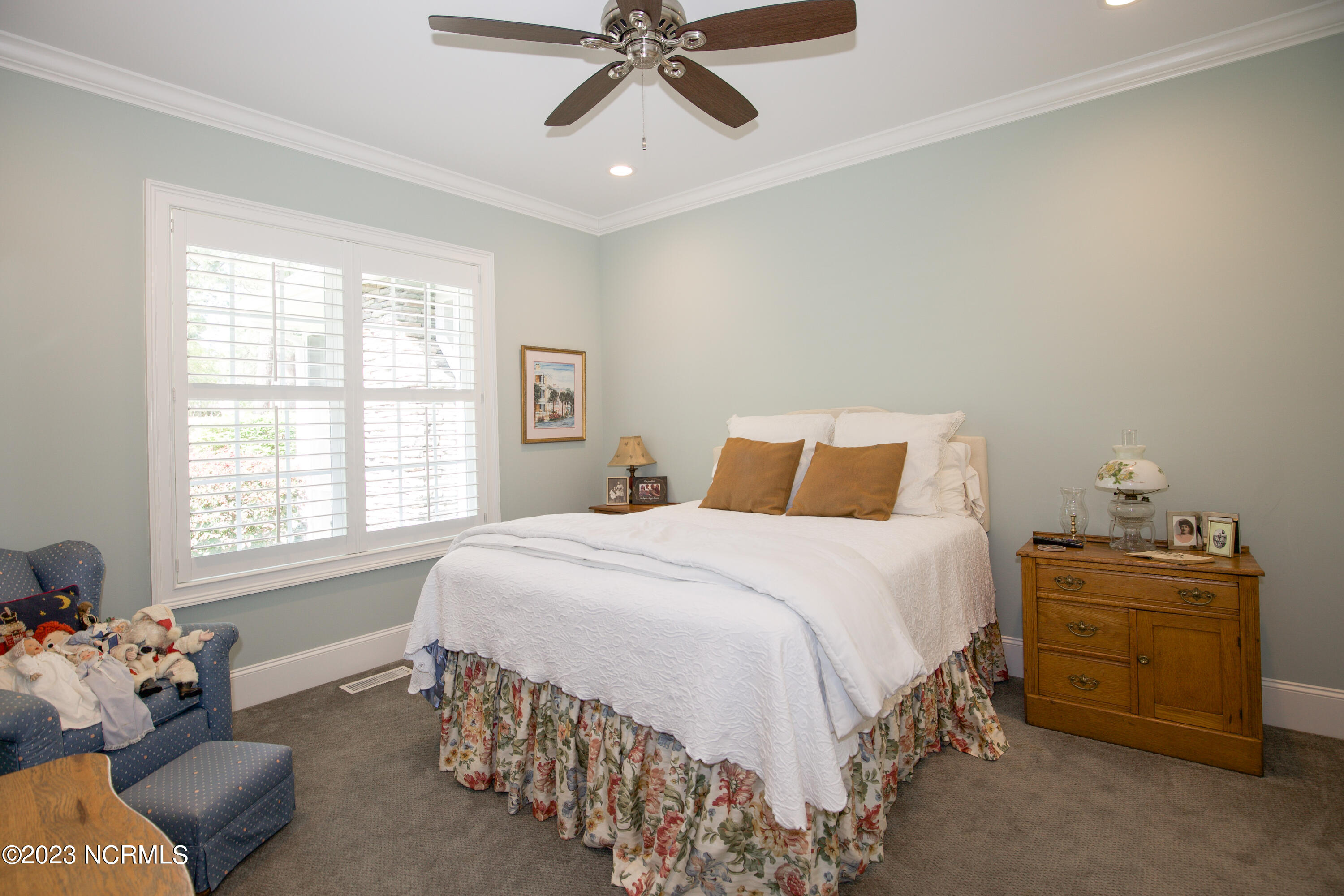 153 National Drive Pinehurst, NC 28374 - Photo 36 of 60 Bedroom with ceiling fan