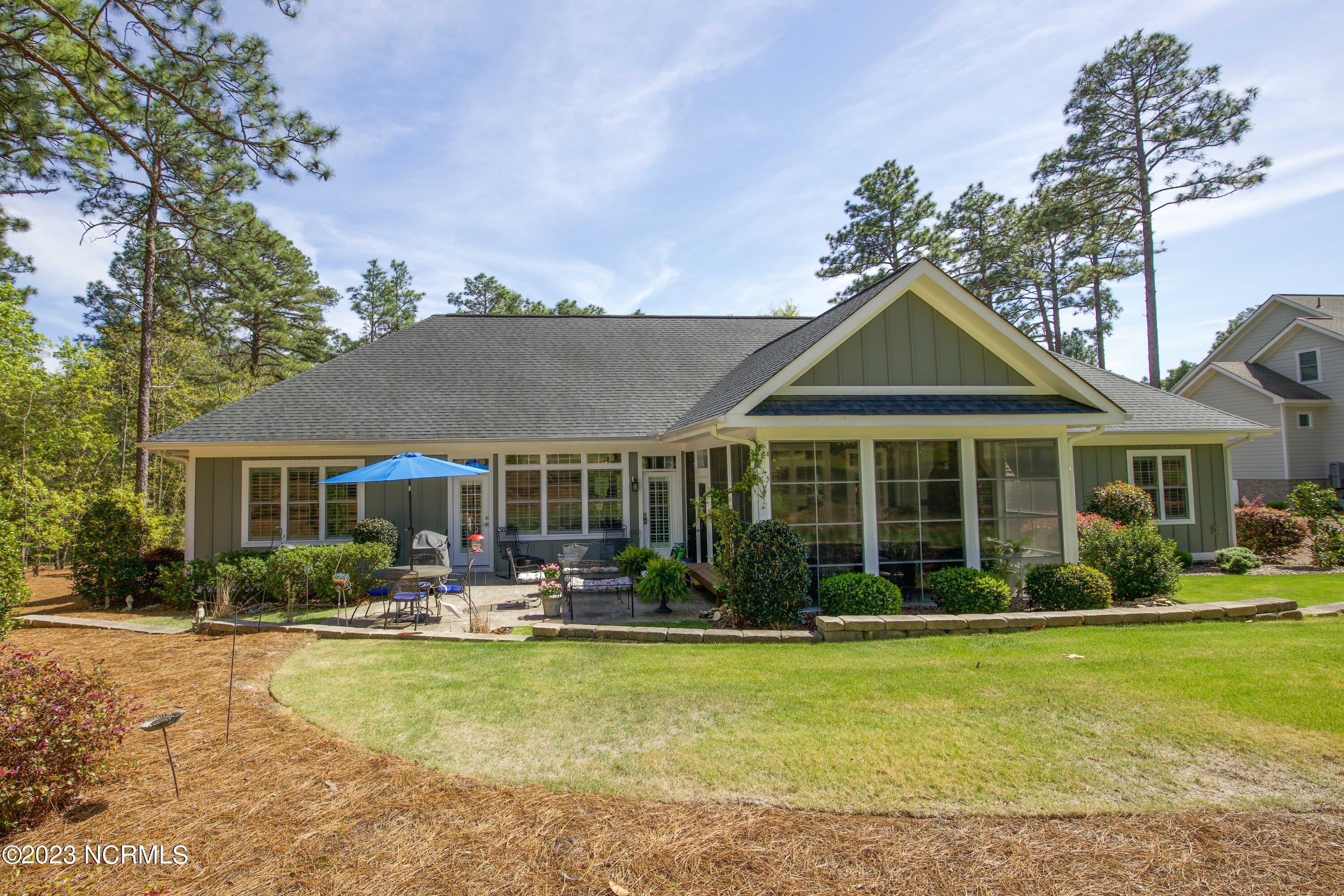 153 National Drive Pinehurst, NC 28374 - Photo 53 of 60 Back of house from golf course