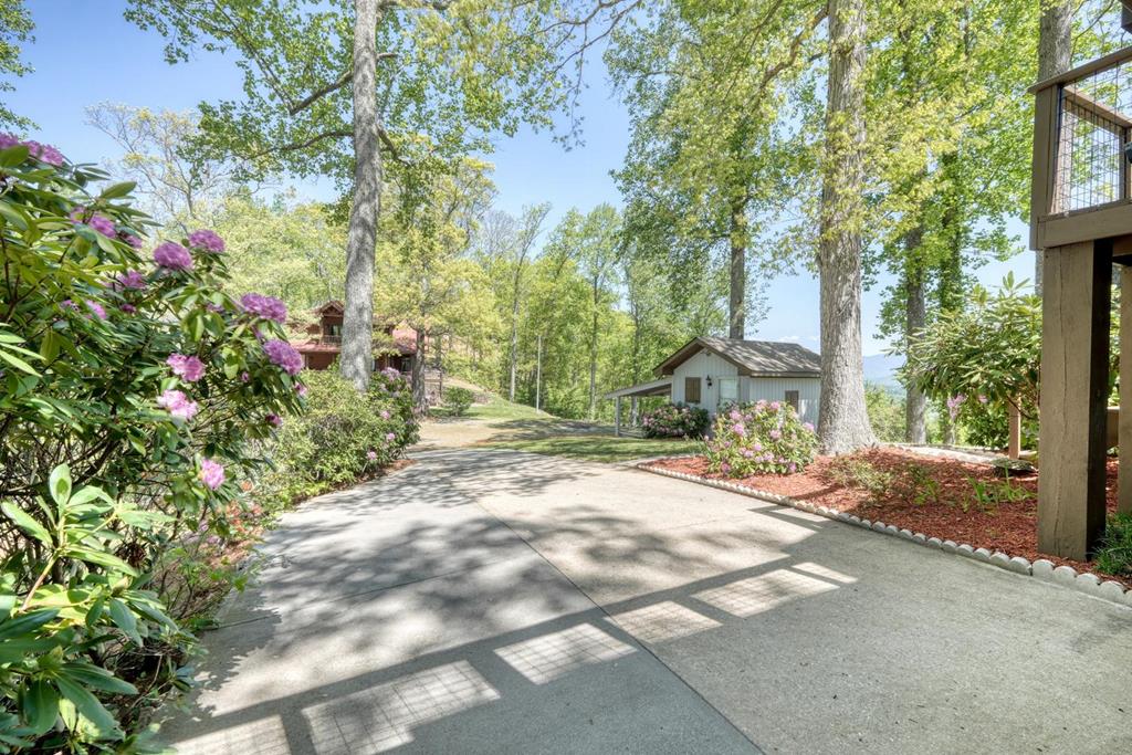 980 Mining Gap Road Young Harris, GA 30582 - Photo 59 of 70 a view of a house with a small yard and tree s
