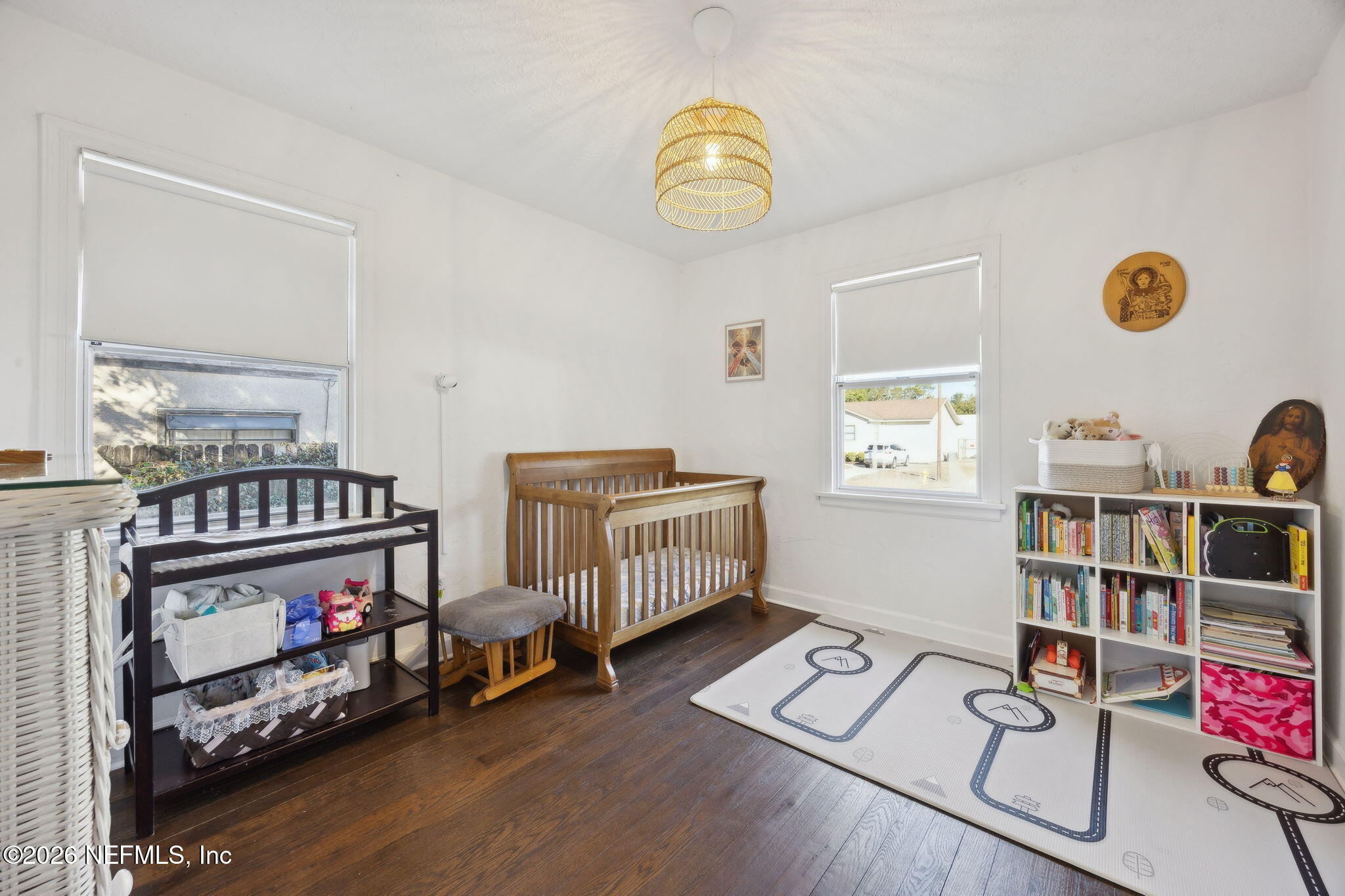 1171 Scotten Road Jacksonville, FL 32205 - Photo 23 of 30 a bedroom with furniture and a window