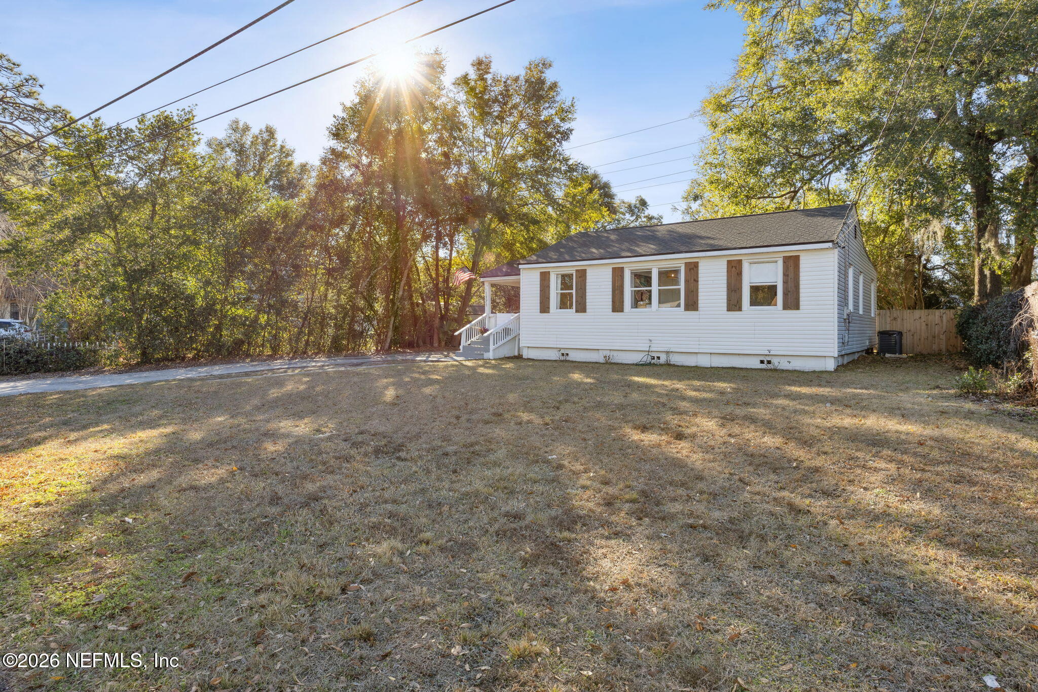 1171 Scotten Road Jacksonville, FL 32205 - Photo 26 of 30 a house view with a backyard space