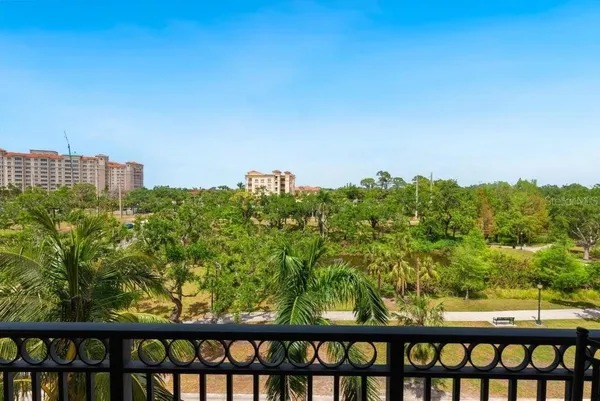 a view of a green field