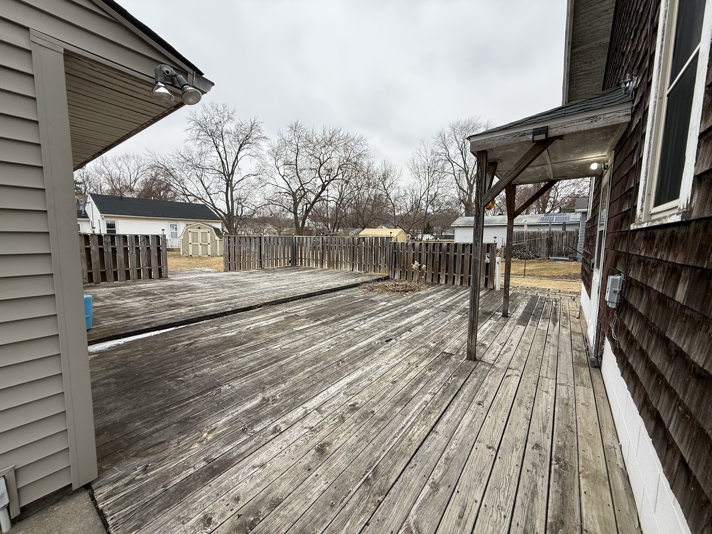 1849 Post Street Ottawa, IL 61350 - Photo 5 of 22 a view of outdoor space with wooden floor and iron
