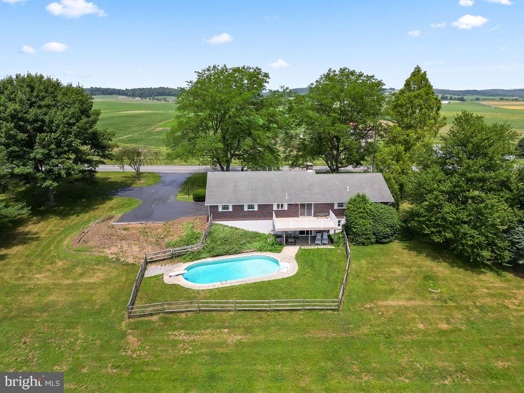 350 Big Spring Road Robesonia, PA 19551 - Photo 46 of 55 Charming home with pool and lush greenery.