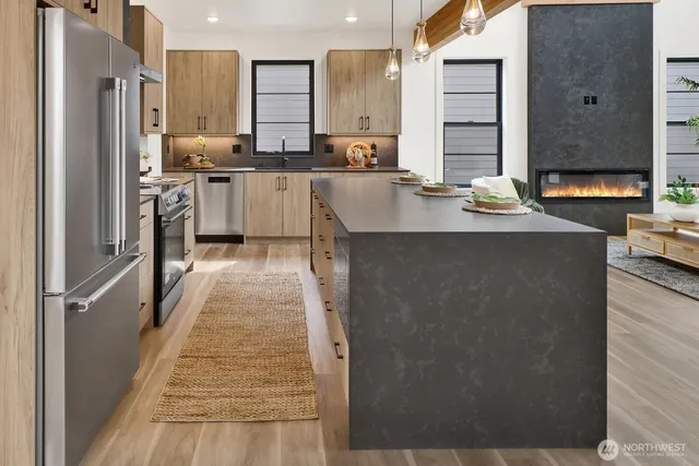 a room with gym equipment