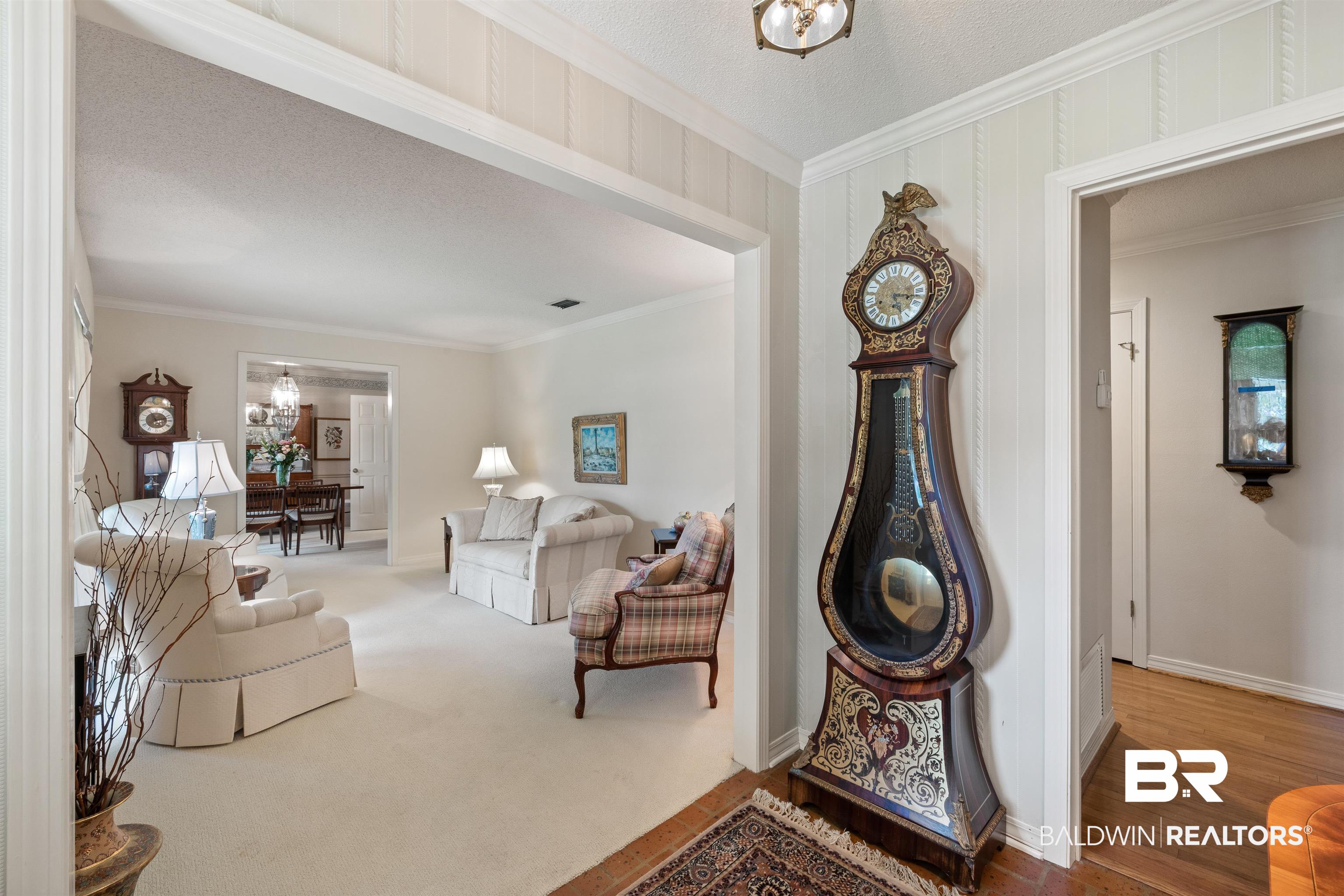 6004 Cherry Ridge Court Mobile, AL 36609 - Photo 5 of 40 Foyer & Living Room