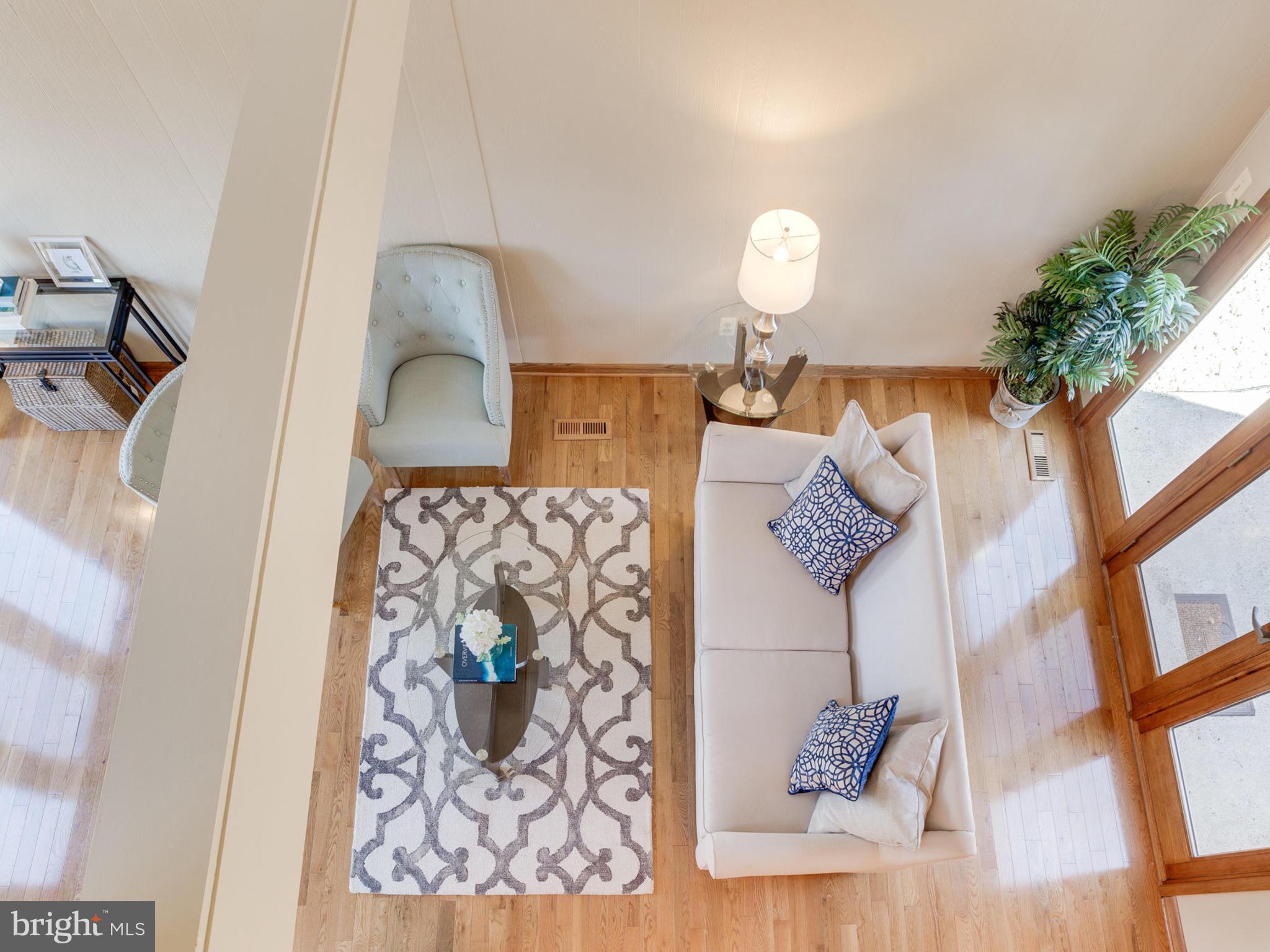 9405 Raintree Road Burke, VA 22015 - Photo 22 of 30 Family Room View From Loft Area