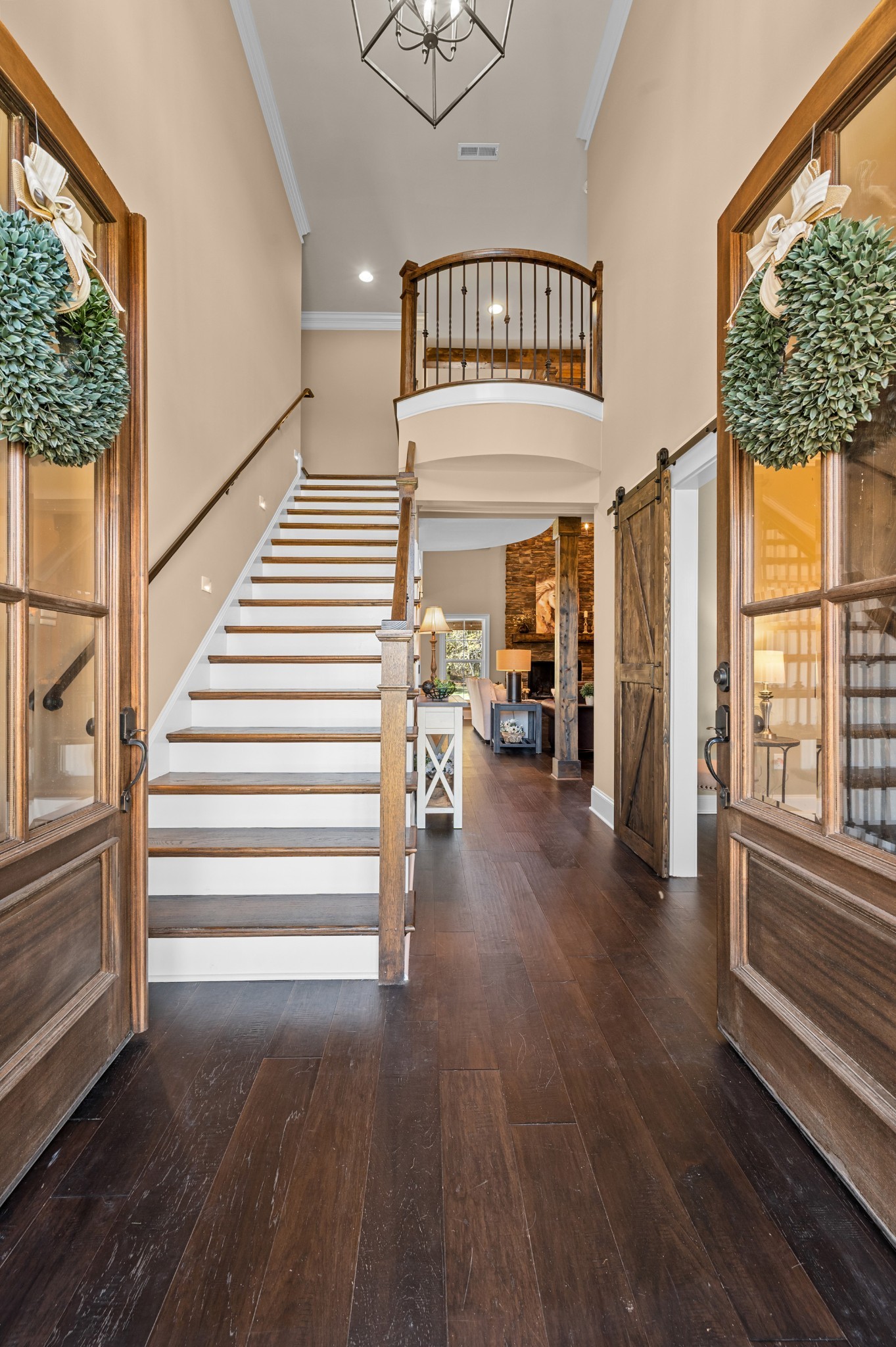 1591 North Lovvorn Road Christiana, TN 37037 - Photo 13 of 62 a view of entryway and hall with wooden floor