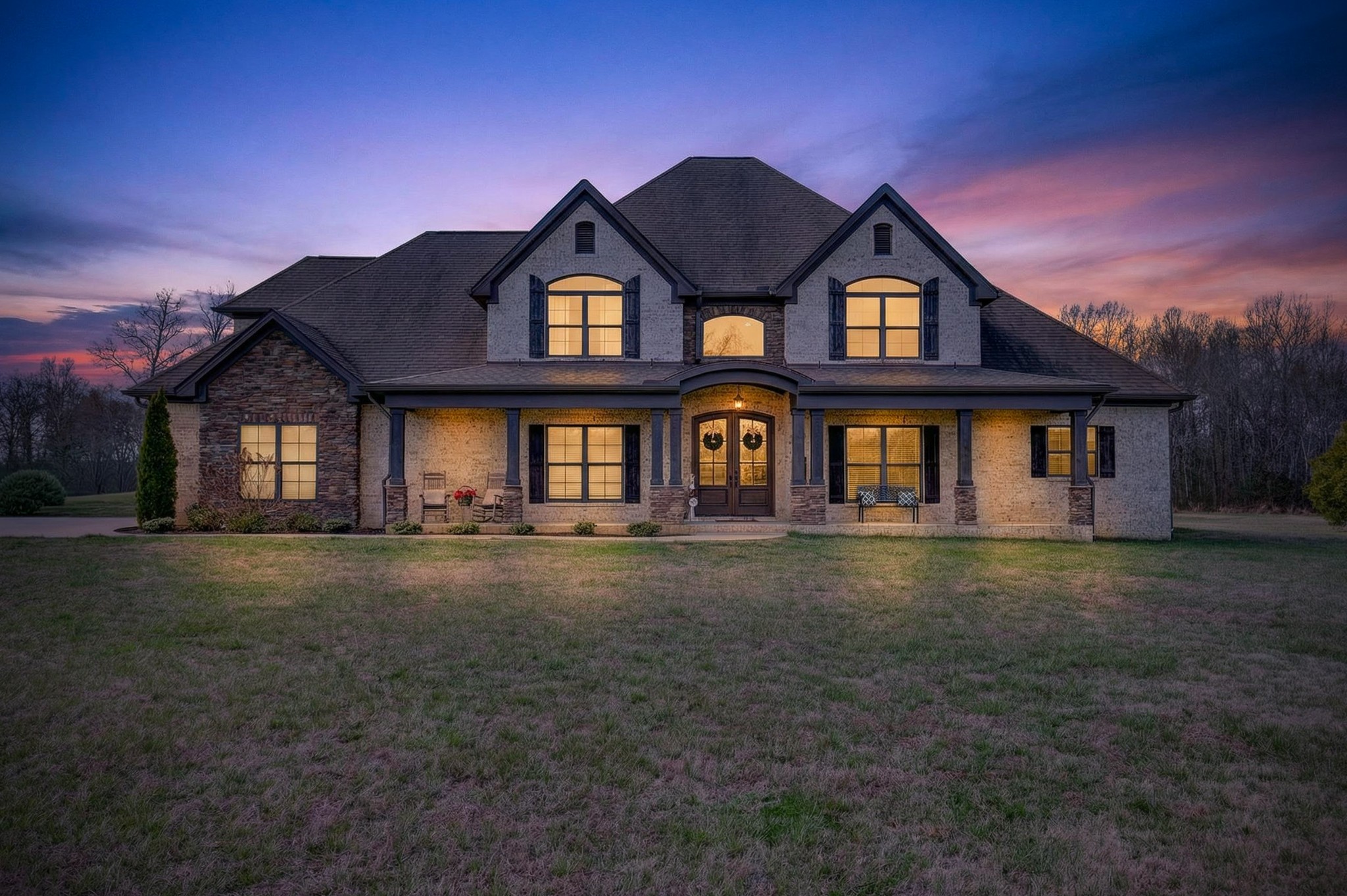 1591 North Lovvorn Road Christiana, TN 37037 - Photo 2 of 62 a front view of a house with garden