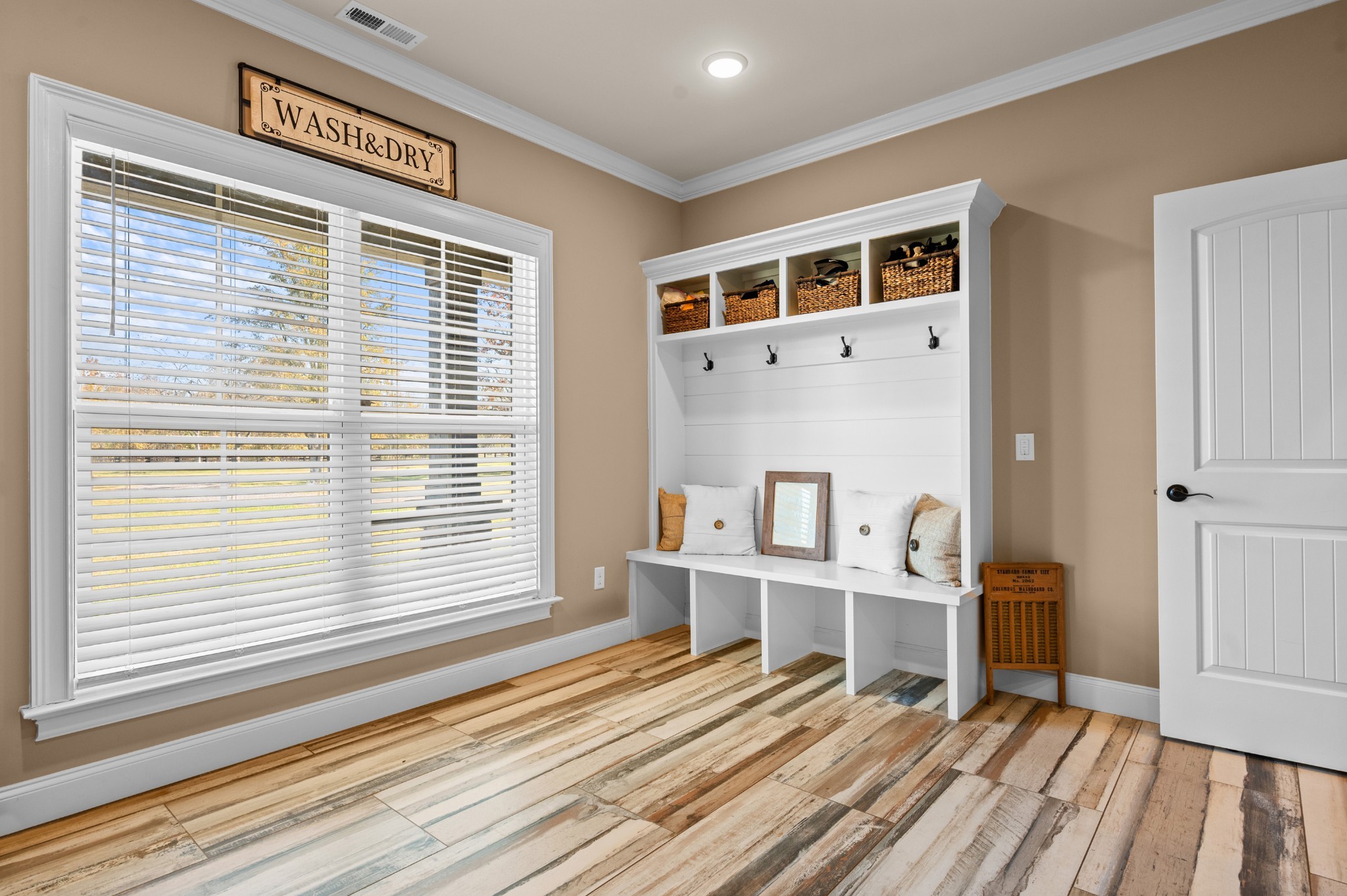 1591 North Lovvorn Road Christiana, TN 37037 - Photo 29 of 62 a view of a bedroom with wooden floor and a window