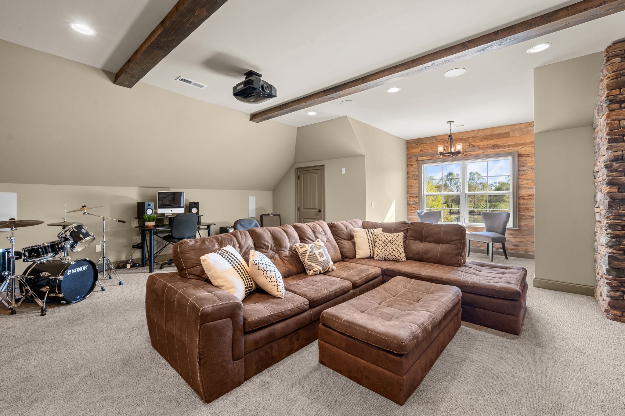 1591 North Lovvorn Road Christiana, TN 37037 - Photo 37 of 62 a living room with furniture and a large window