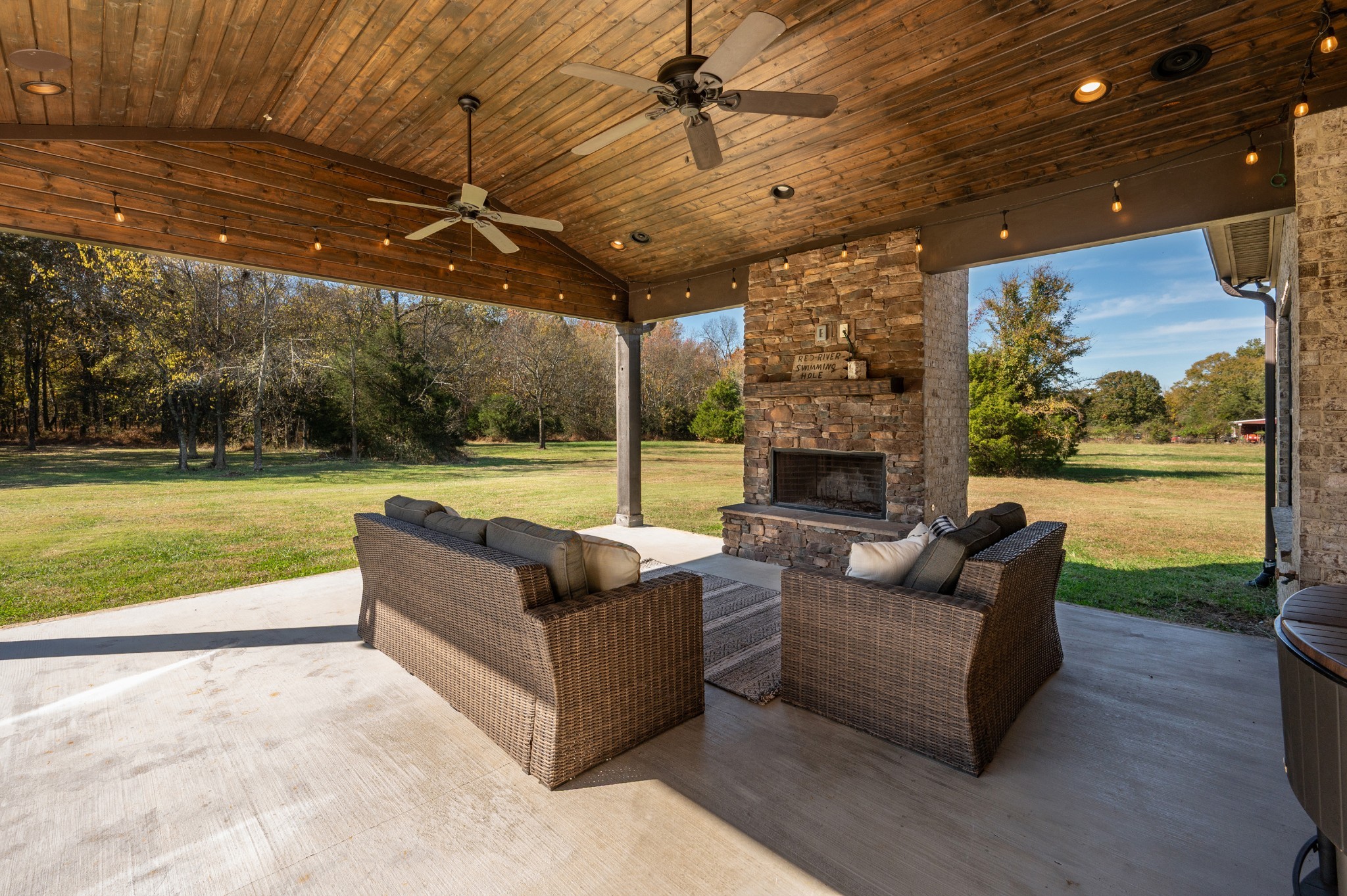 1591 North Lovvorn Road Christiana, TN 37037 - Photo 49 of 62 a view of a patio with couches and pool
