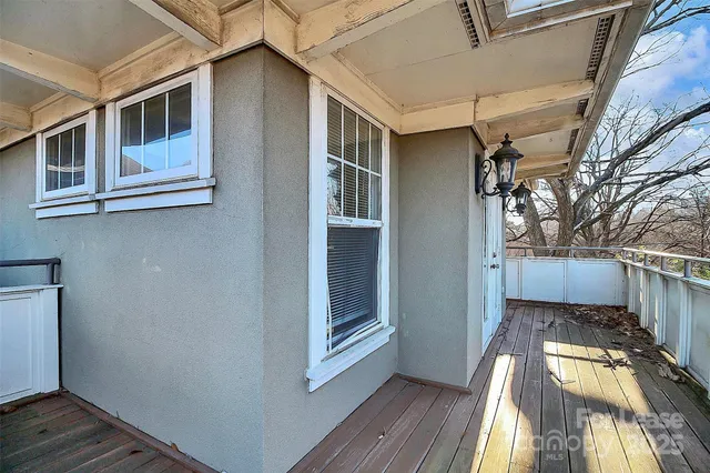 a view of a house with a wooden door