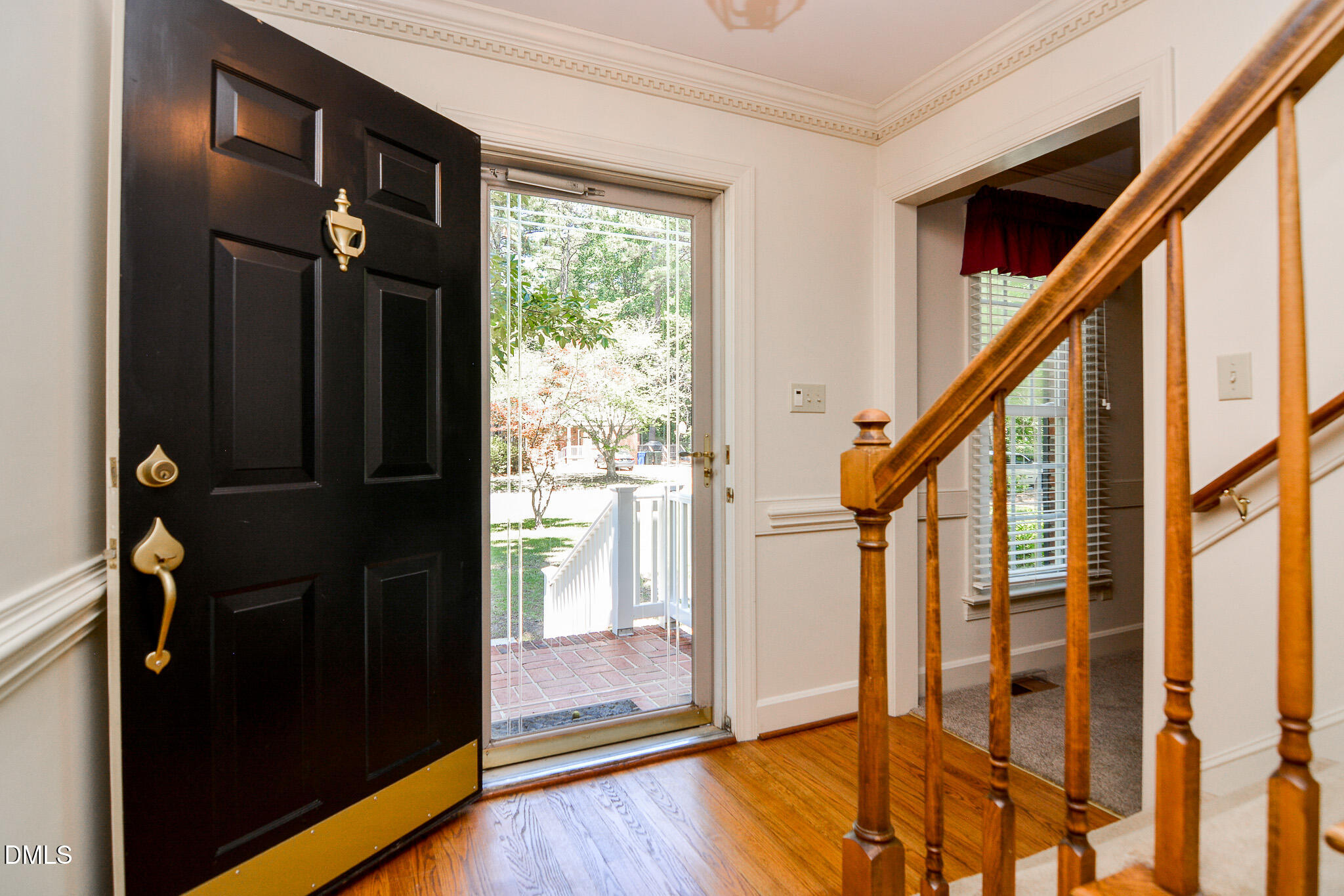 1215 Cambridge Road Northwest Wilson, NC 27896 - Photo 21 of 54 a view of an entryway with wooden floor and door