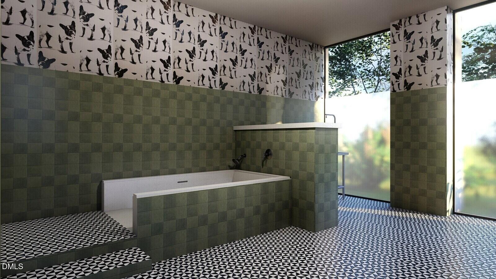 1000 Hammell Drive, Unit S3 Raleigh, NC 27603 - Photo 12 of 35 a bathroom with a bathtub and shower