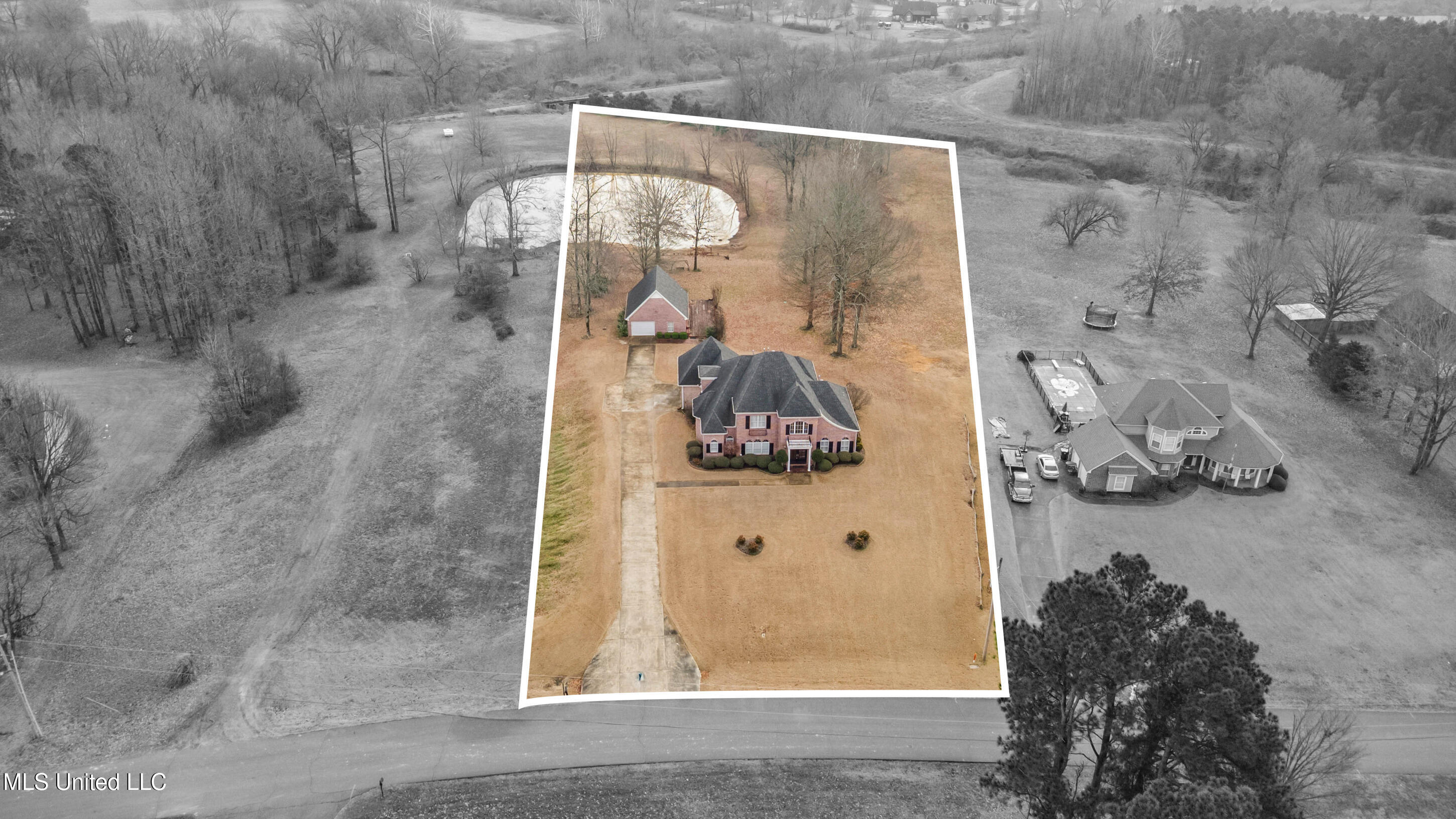 328 Crockett Loop East Hernando, MS 38632 - Photo 40 of 40 41_dji_0003_print lot lines
