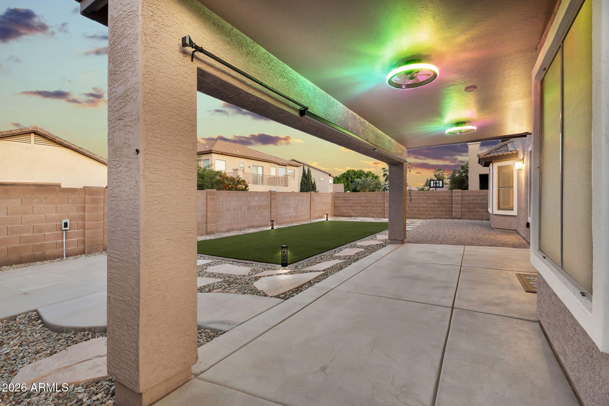 1815 South 174th Avenue Goodyear, AZ 85338 - Photo 19 of 57 a view of a porch