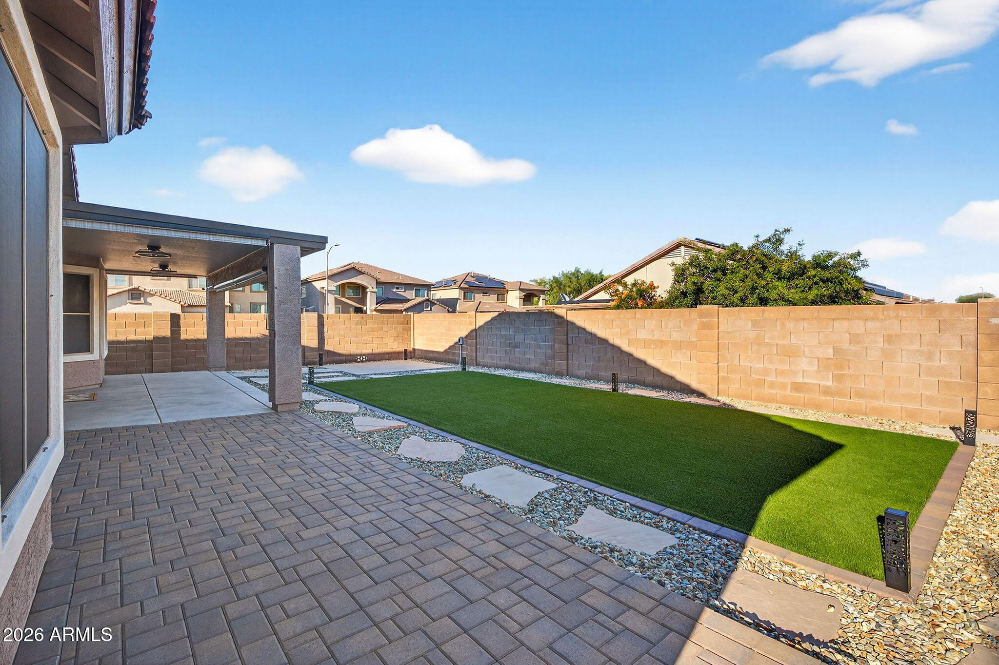 1815 South 174th Avenue Goodyear, AZ 85338 - Photo 23 of 57 a view of a backyard