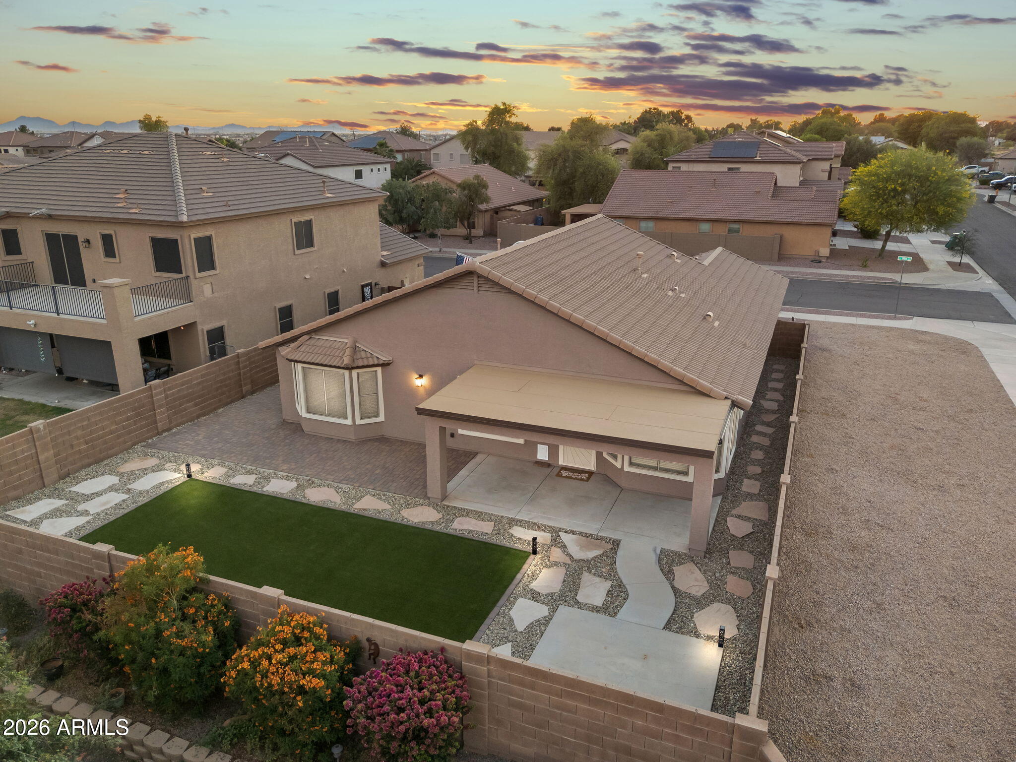 1815 South 174th Avenue Goodyear, AZ 85338 - Photo 48 of 57 an aerial view of a house