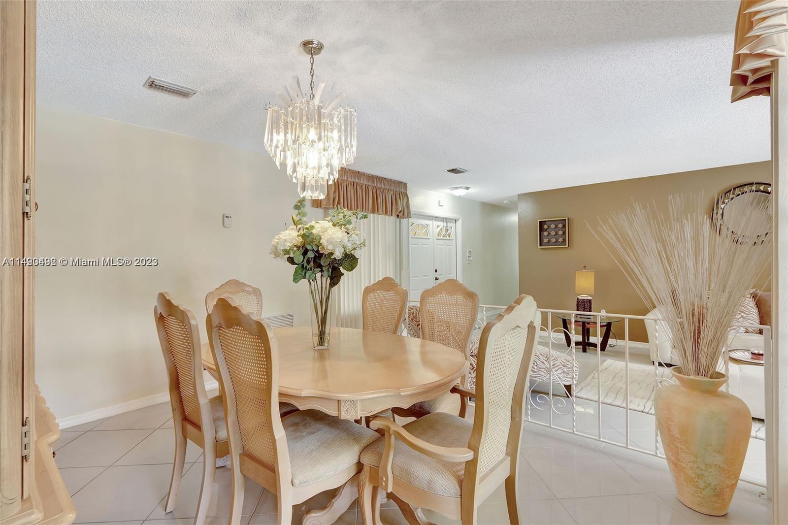 Palmetto Estates Miami, FL 33157 - Photo 6 of 26 a view of a dining room with furniture and chandelier