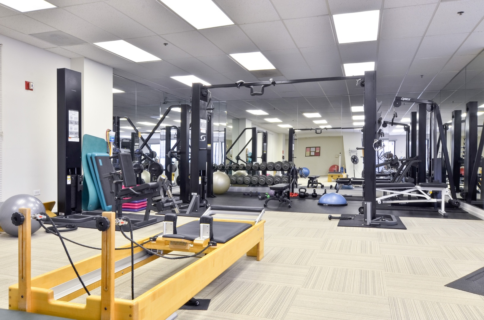 55 West Delaware Place, Unit 1011 Chicago, IL 60610 - Photo 49 of 50 a view of a room with gym equipment