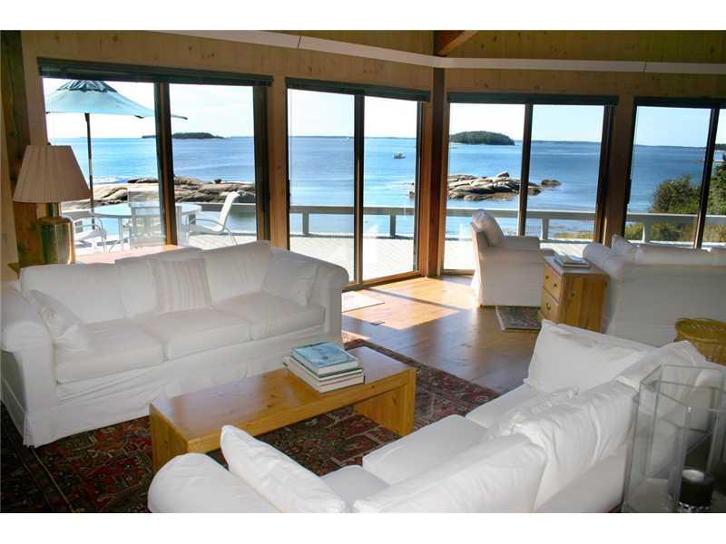 46 Sand Beach Road Stonington, ME 04681 - Photo 7 of 13 Living Room.