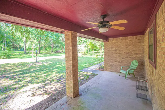 a view of a door of the house
