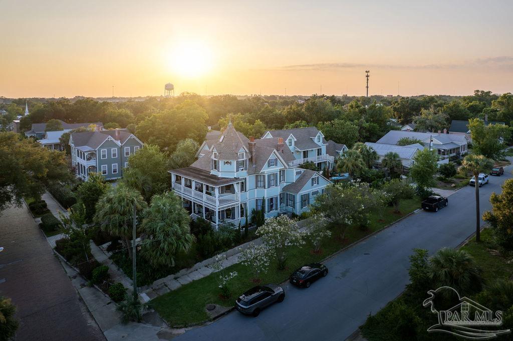 714 East La Rua Street Pensacola, FL 32501 - Photo 3 of 63 an aerial view of multiple house